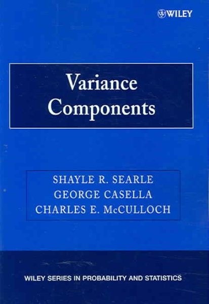 Variance Components, Paperback by Searle, Shayle R.; Casella, George; McCullo…