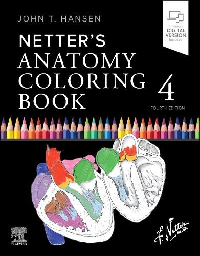 John T. Hansen Netter’s Anatomy Coloring Book (Paperback)