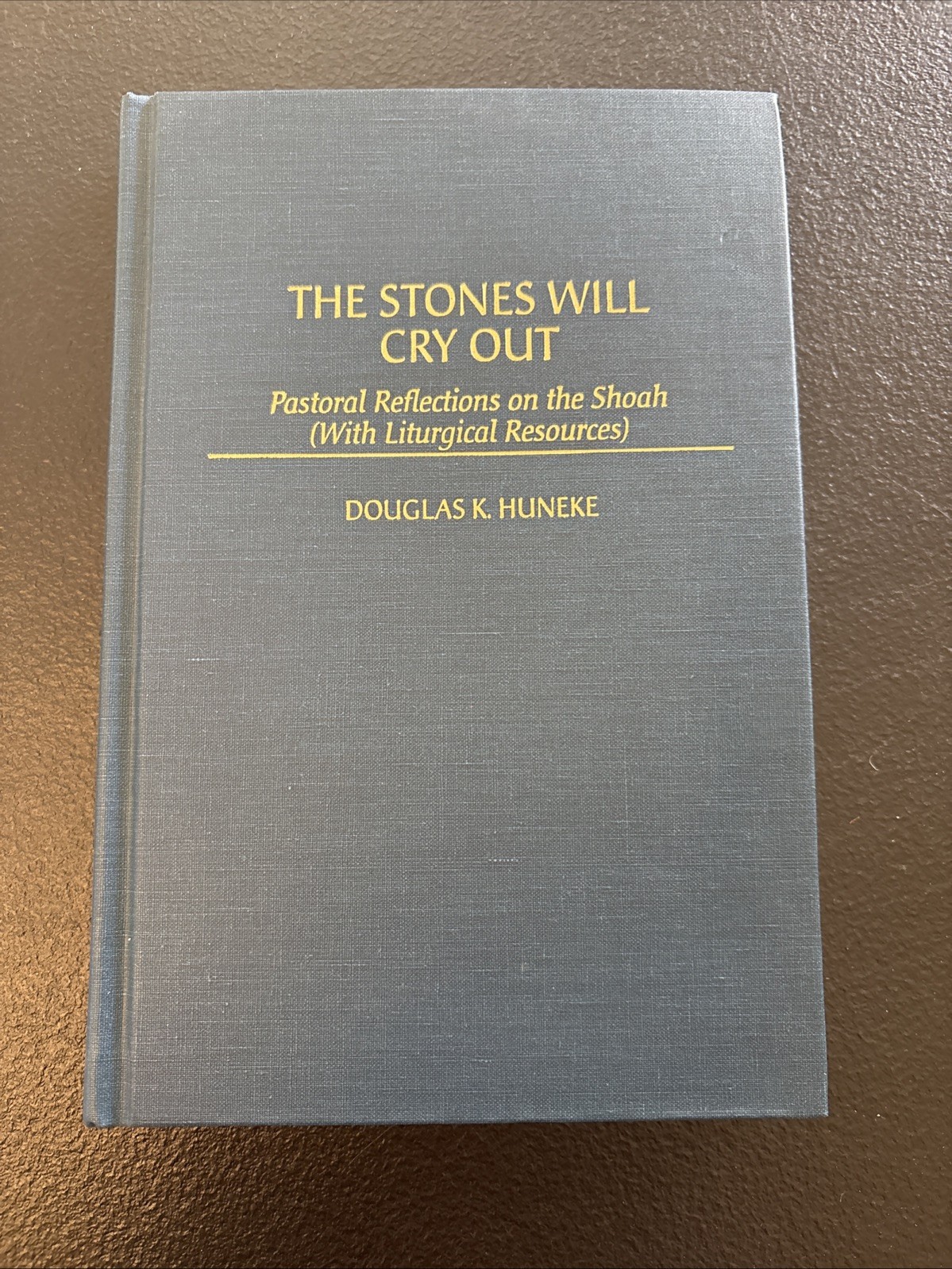 The Stones Will Cry Out: Pastoral Reflections on the Shoah with Liturgical Resou