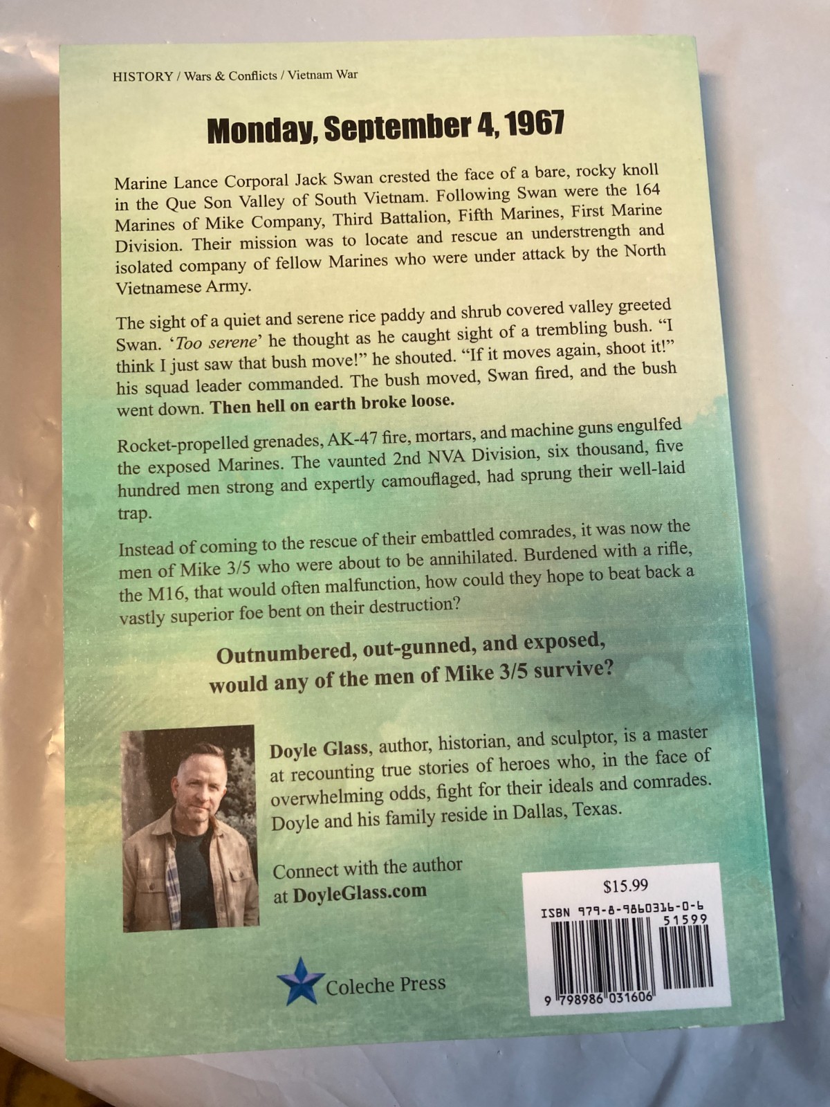 Swift Sword: The True Story of the Marines of MIKE 3/5 in Vietnam, 4 Septembe…