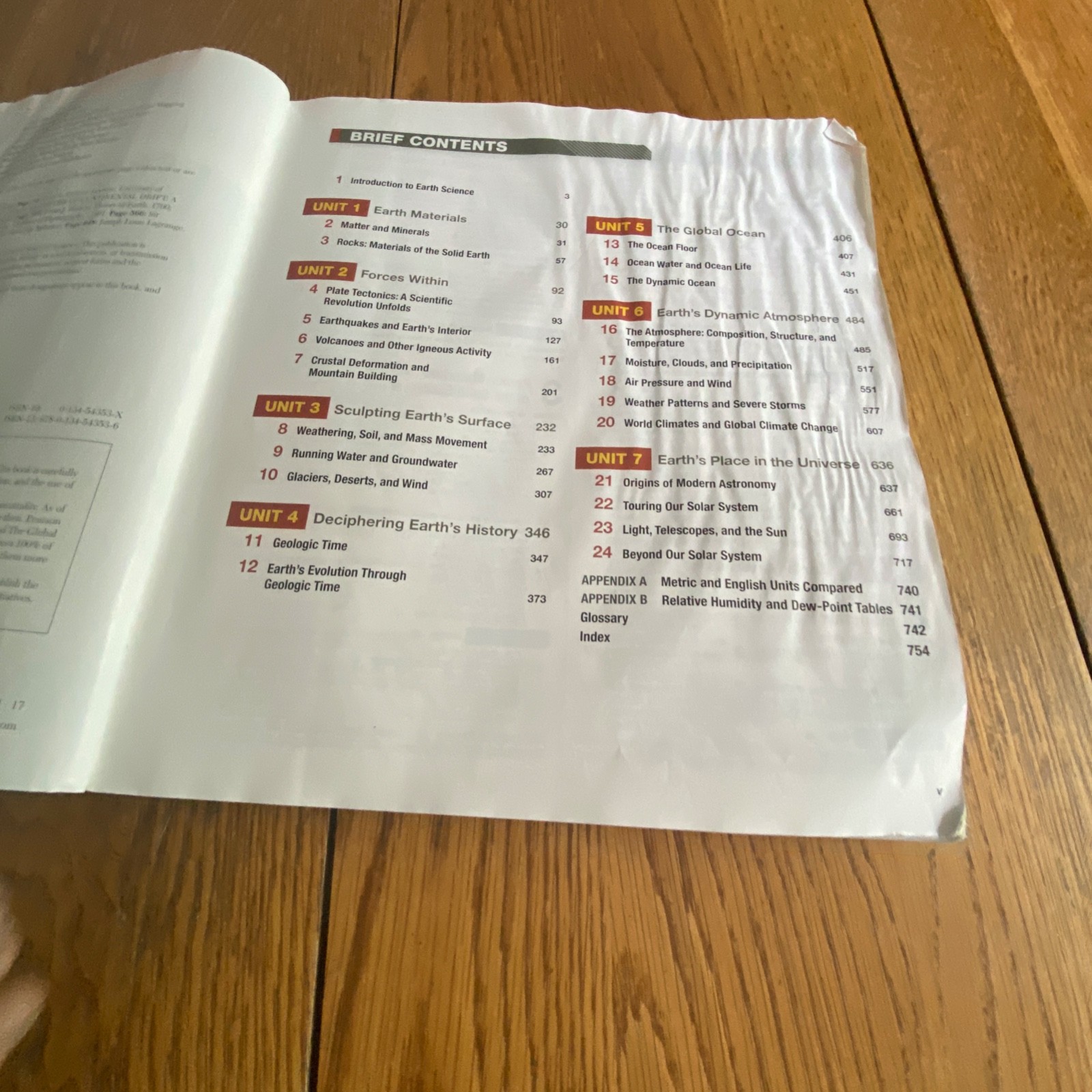 Earth Science 15th Edition Paperback