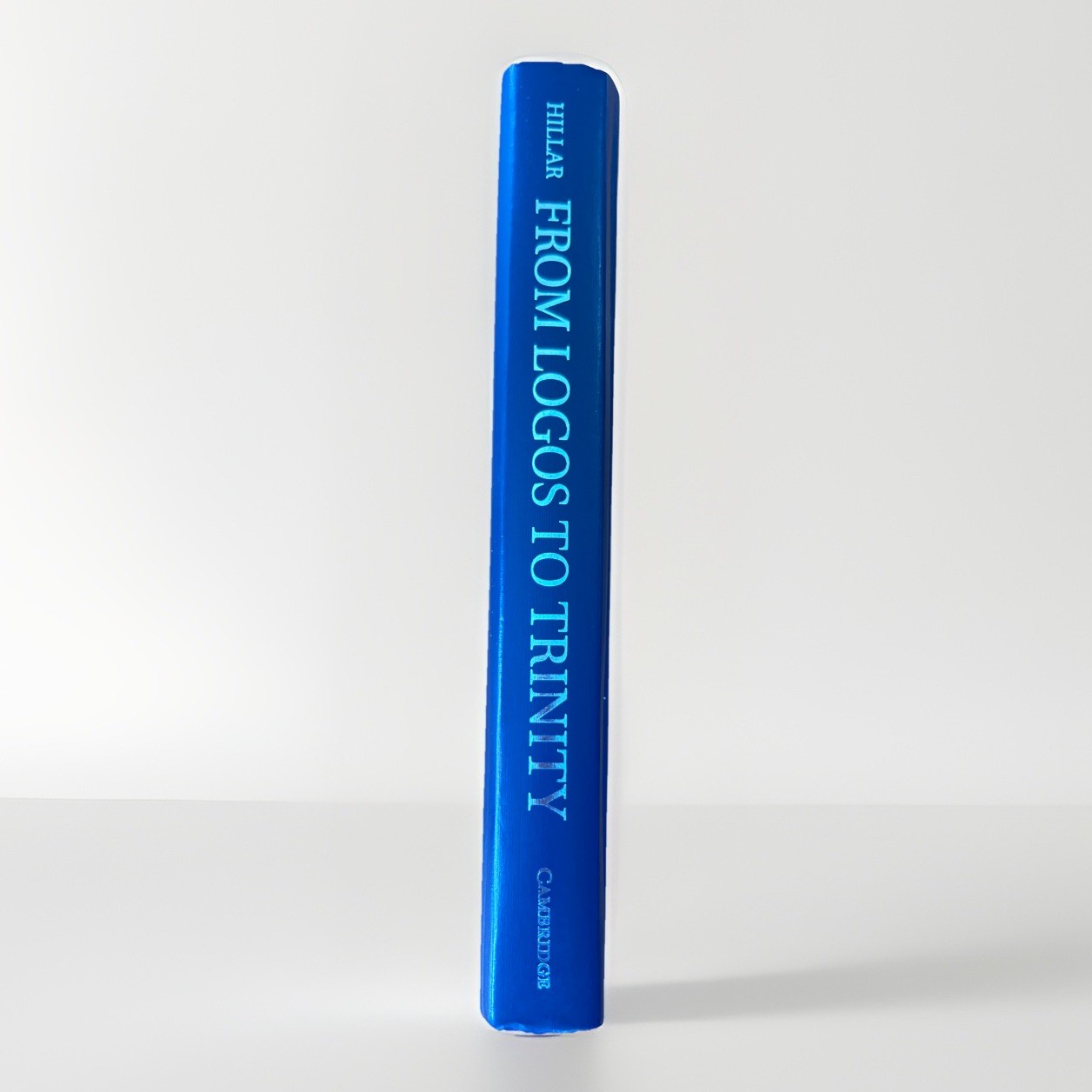From Logos to Trinity by Marian Hillar 2012 Inscribed & Signed First Printing