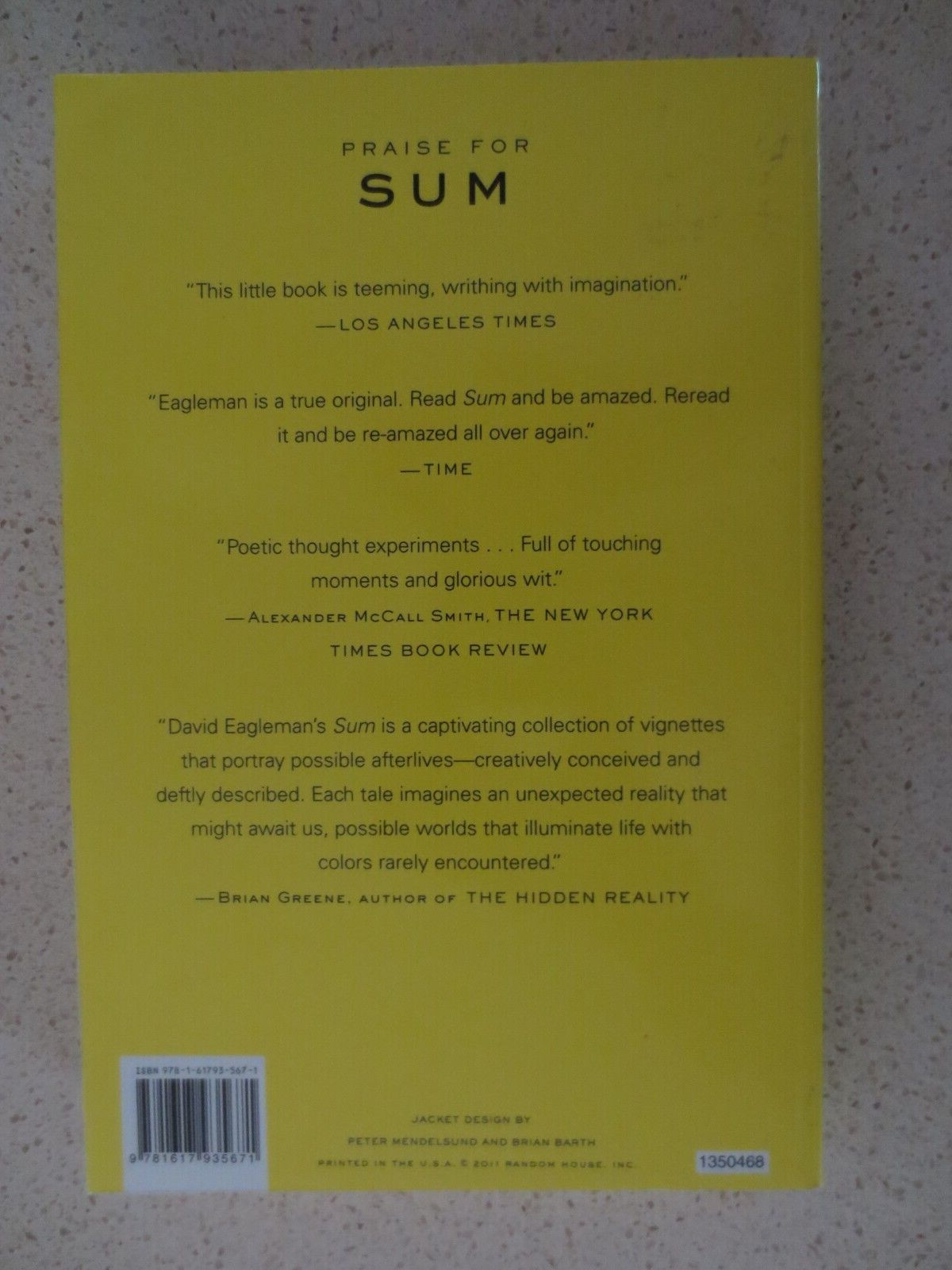 Incognito: The Secret Lives of the Brain by Eagleman, David – PB/VG