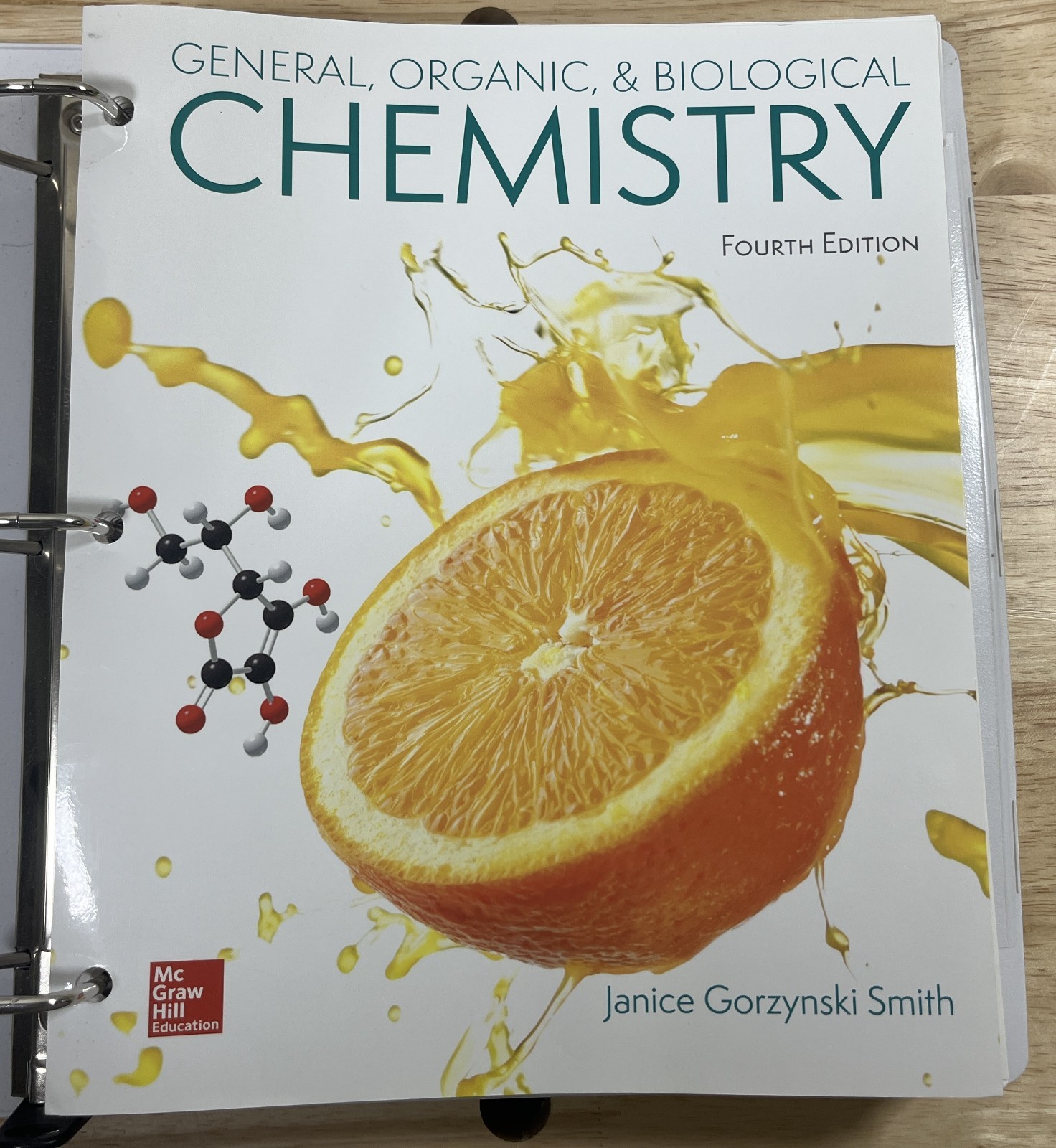 General Organic Biological Chemistry – 4th Edition – Loose Leaf Textbook