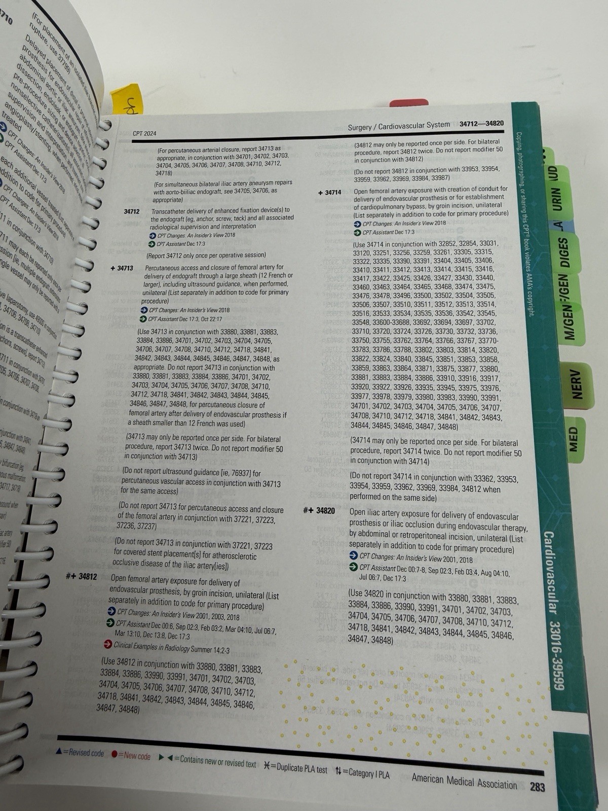 CPT 2024 Professional Edition by American Medical Association Spiral Paperback