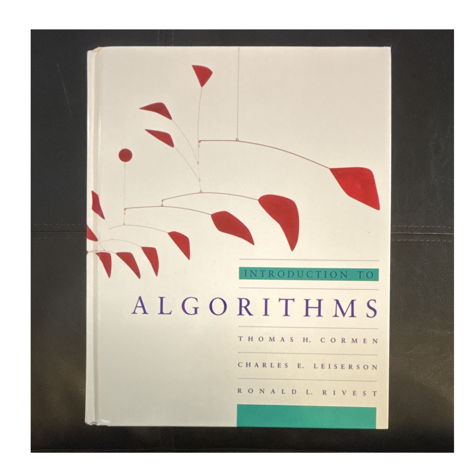 Introduction to Algorithms Cormen, Leiserson, Rivest MIT Press 1994 Hardcover