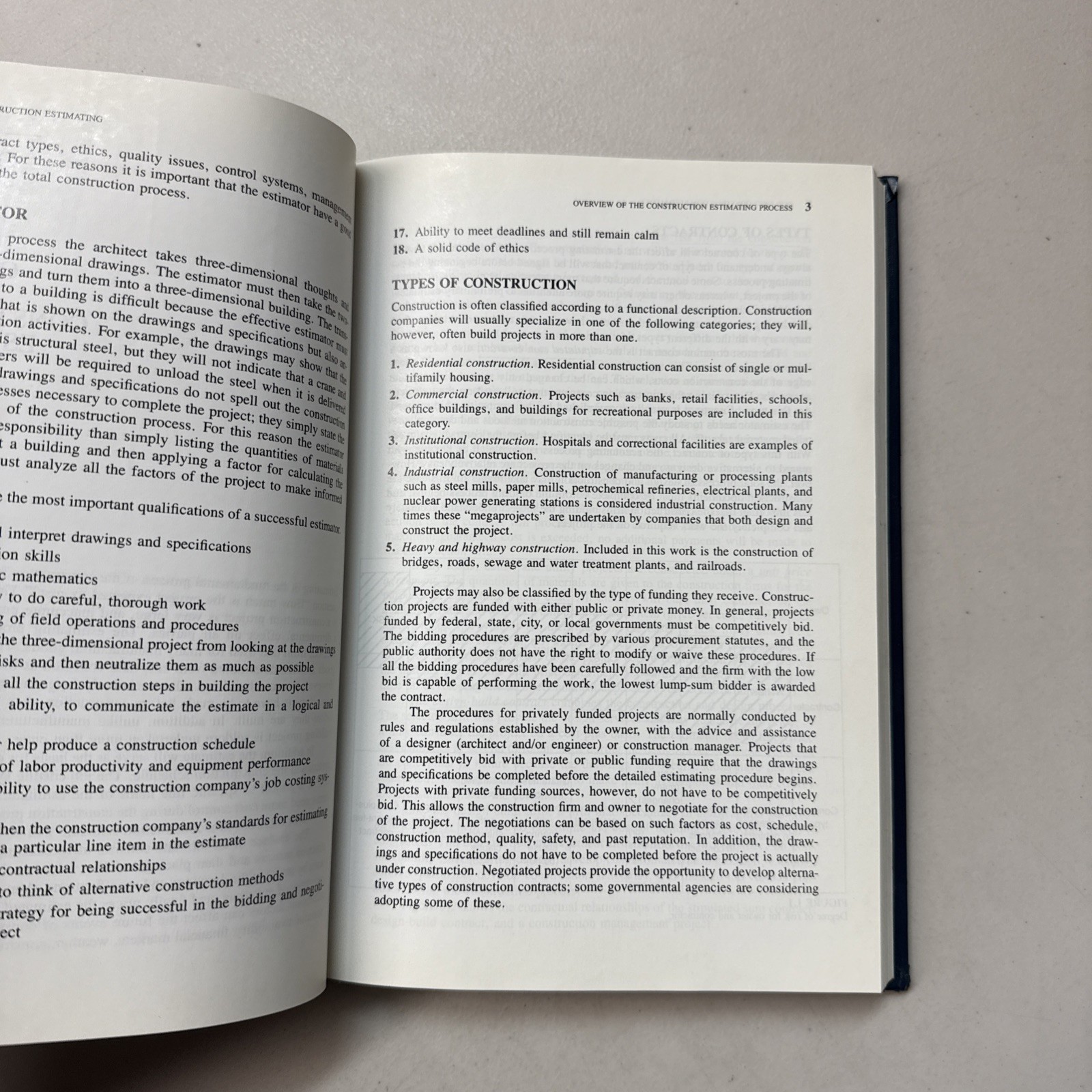 Building Construction Estimating Hardcover- C2