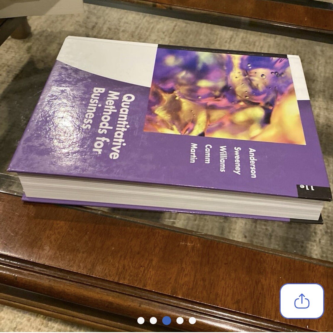 QUANTITATIVE METHODS FOR BUSINESS David R. Anderson & Dennis J. Like New
