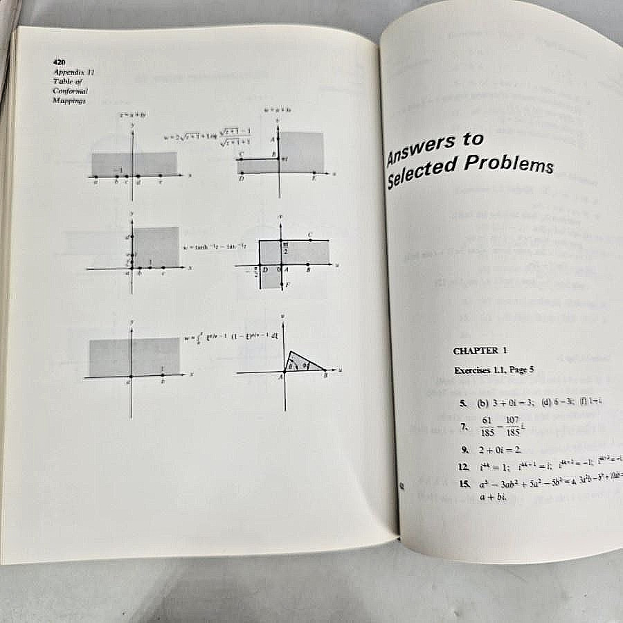 Fundamentals Of Complex Analysis Saff Snider Textbook Black HC Prentice 1976