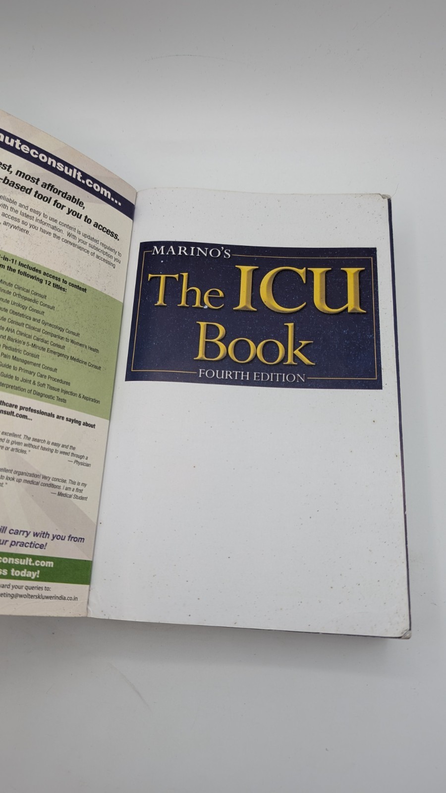 READ The ICU Book 4th South Asian ed INTERNATION’L Paperback