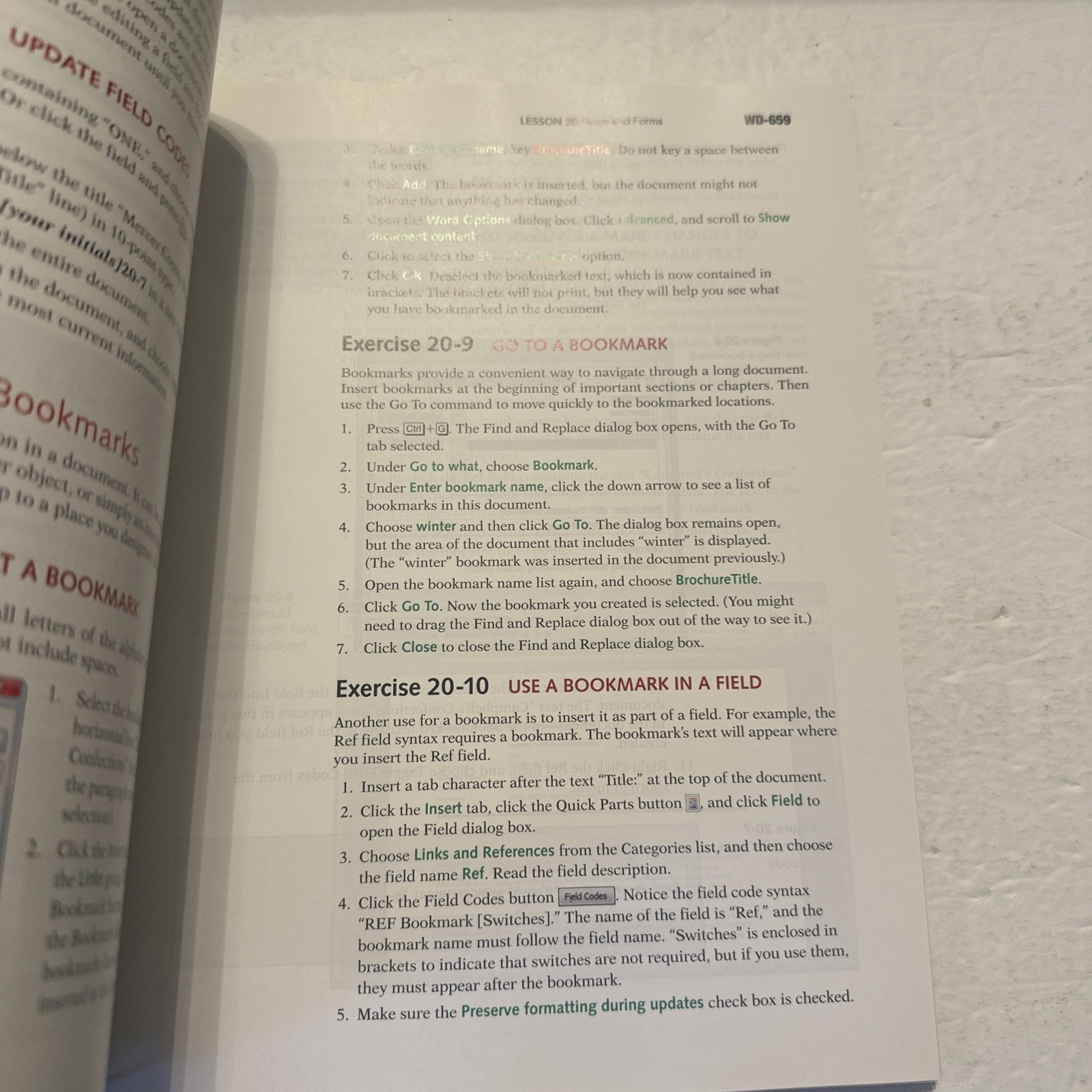 Microsoft Office Word 2010 Deborah Hinkle Spiral Paperback Like New