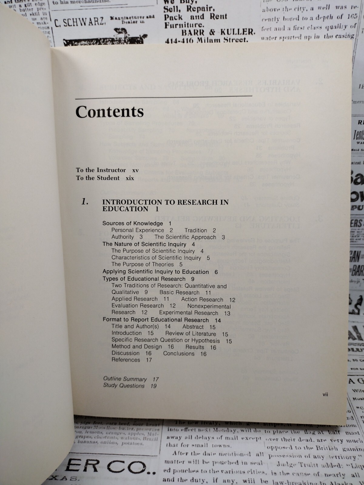 EDUCATIONAL RESEARCH: FUNDAMENTALS FOR THE CONSUMER By James H. Mcmillan *VG+*