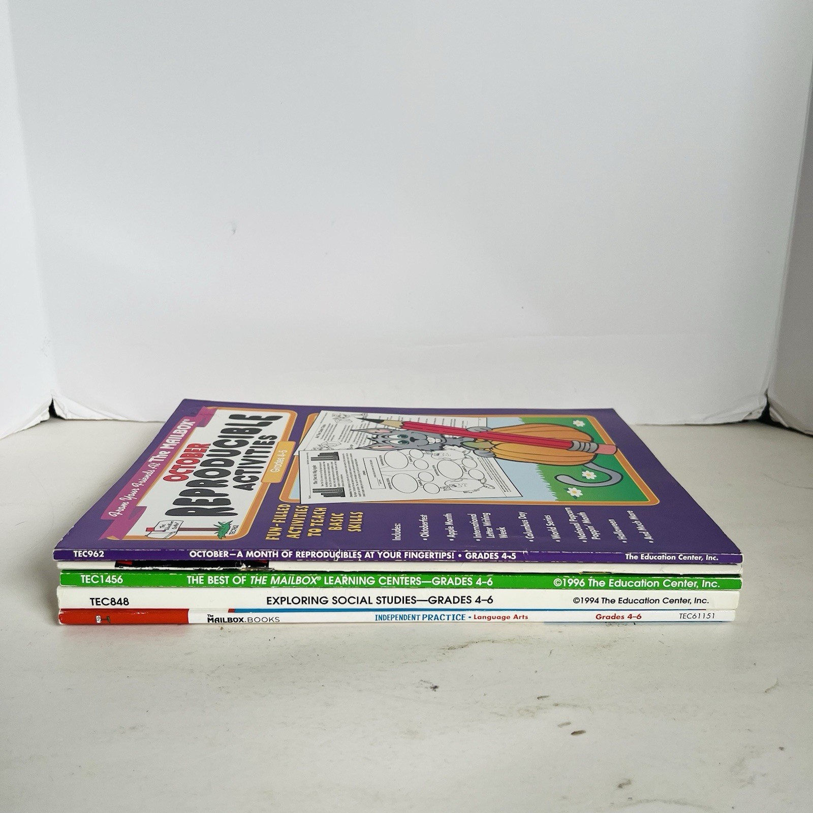 Lot 5 The Mailbox Intermediate Teacher Activity Books Grades 4-6 Lesson Plans