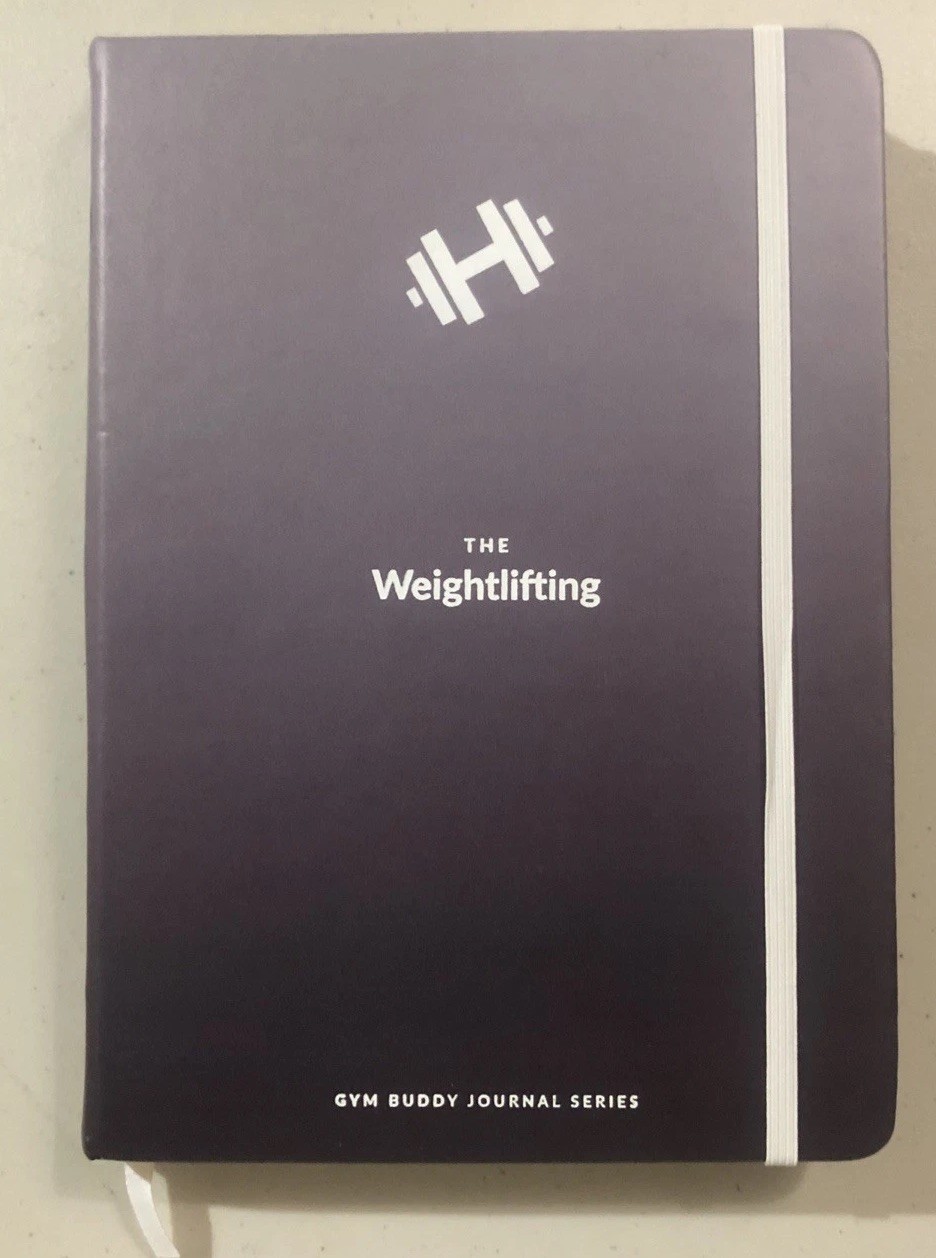 Habit Nest, The Weightlifting Gym Buddy Journal, Gym Buddy, Vol. 1