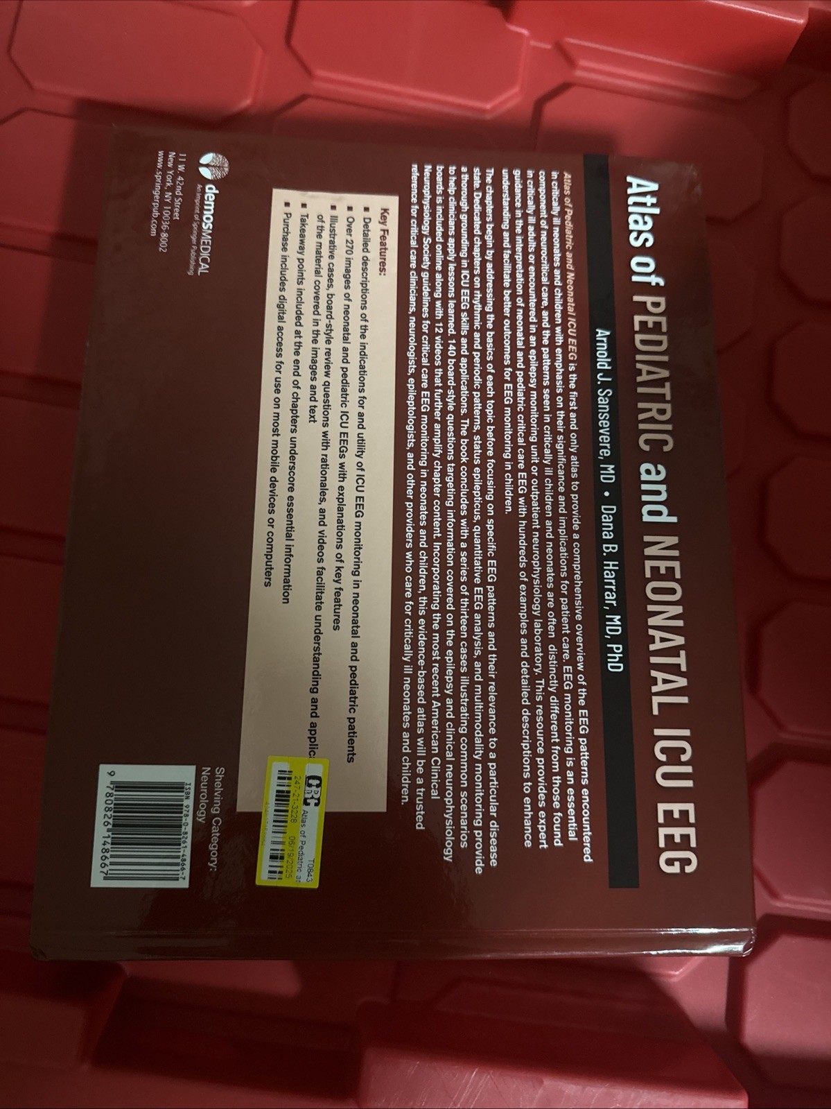 Atlas of Pediatric and Neonatal ICU EEG by Arnold J. ; Harrar Sansevere…