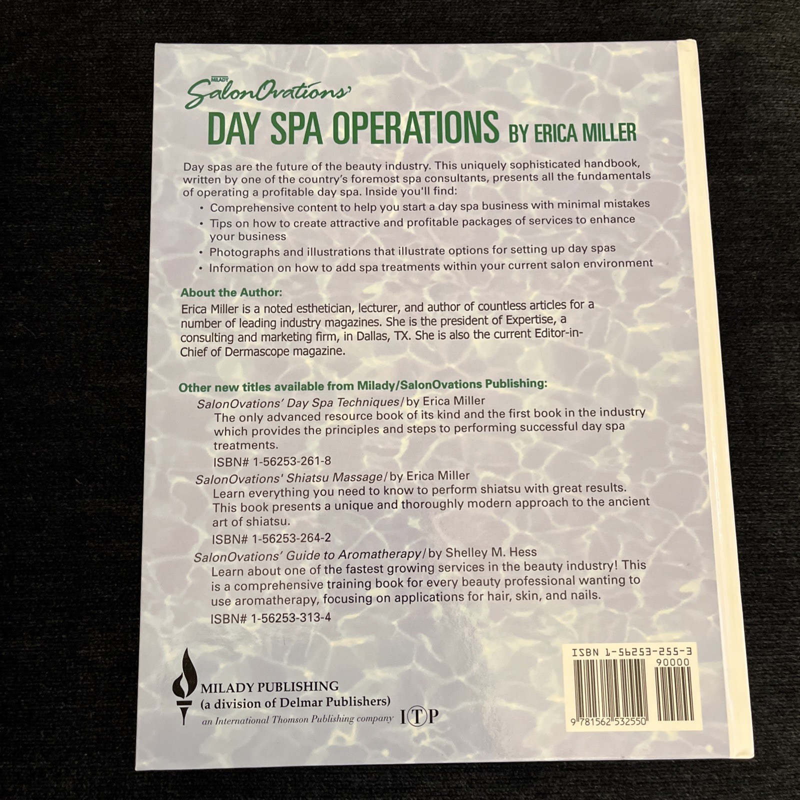 SalonOvations’ Day Spa Operations by Erica T. Miller (1996, Hardcover)