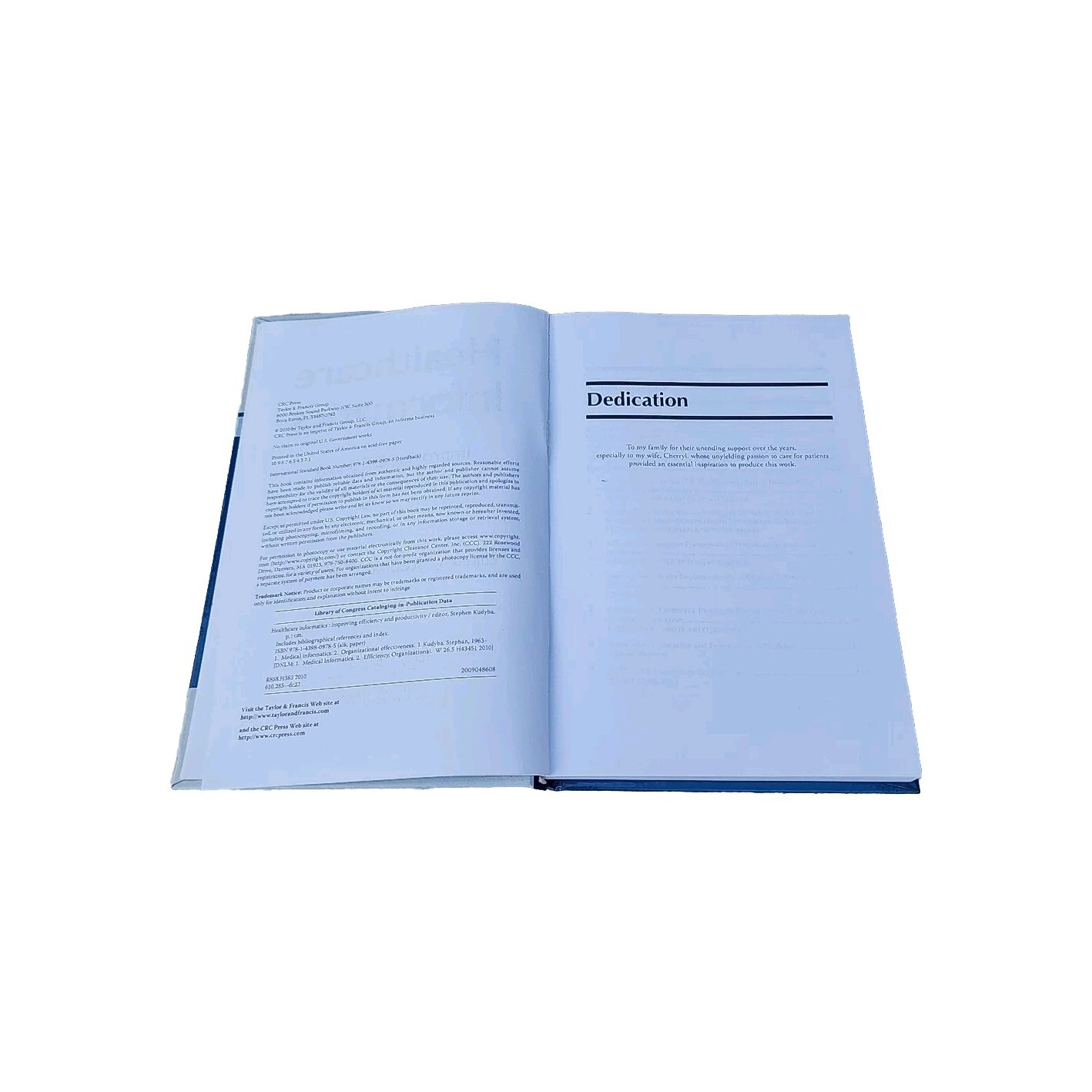 Healthcare Informatics : Improving Efficiency and Productivity 2010 CRC Press