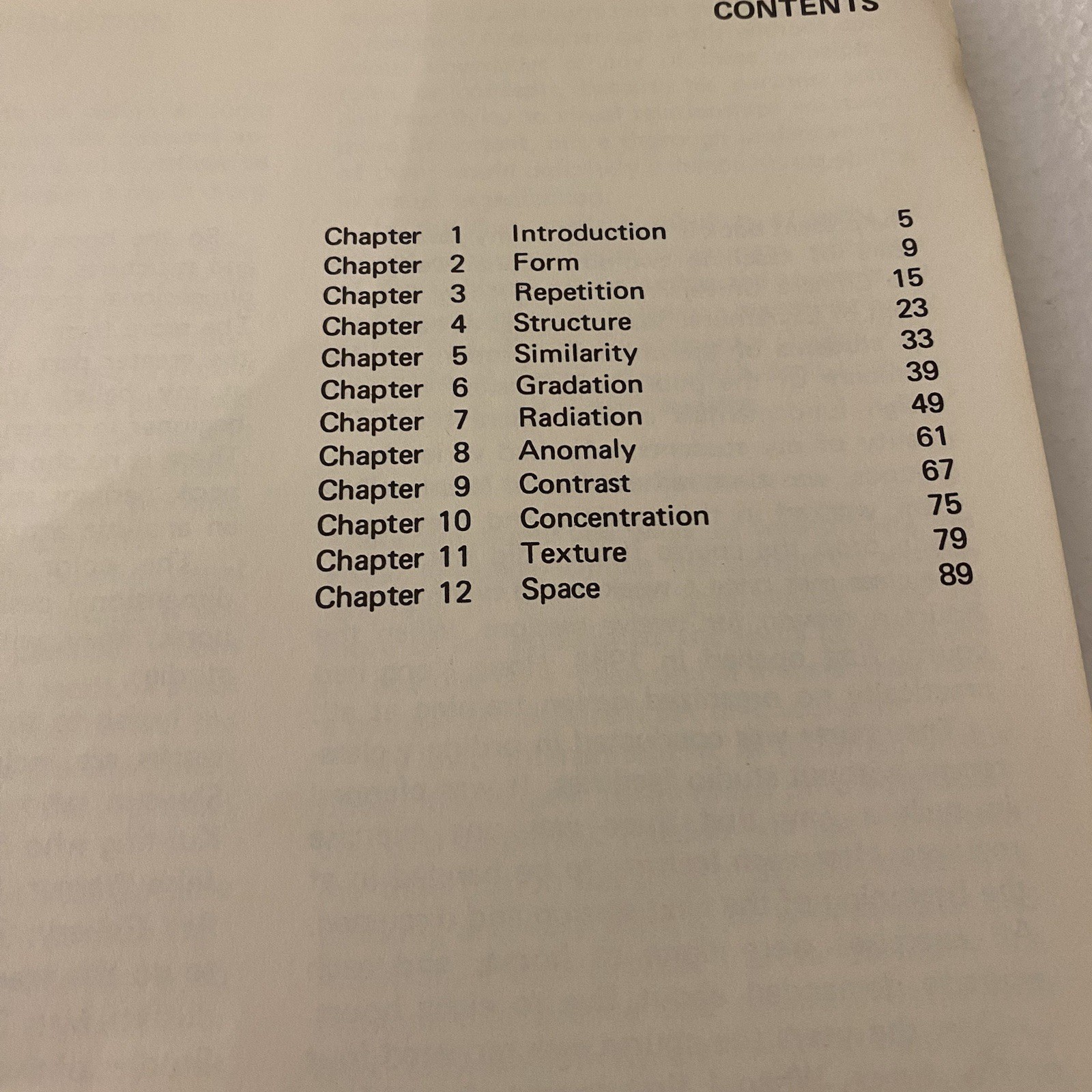 Principles of Two-Dimensional Design by Wucius Wong 1972 Trade Paperback Vintage