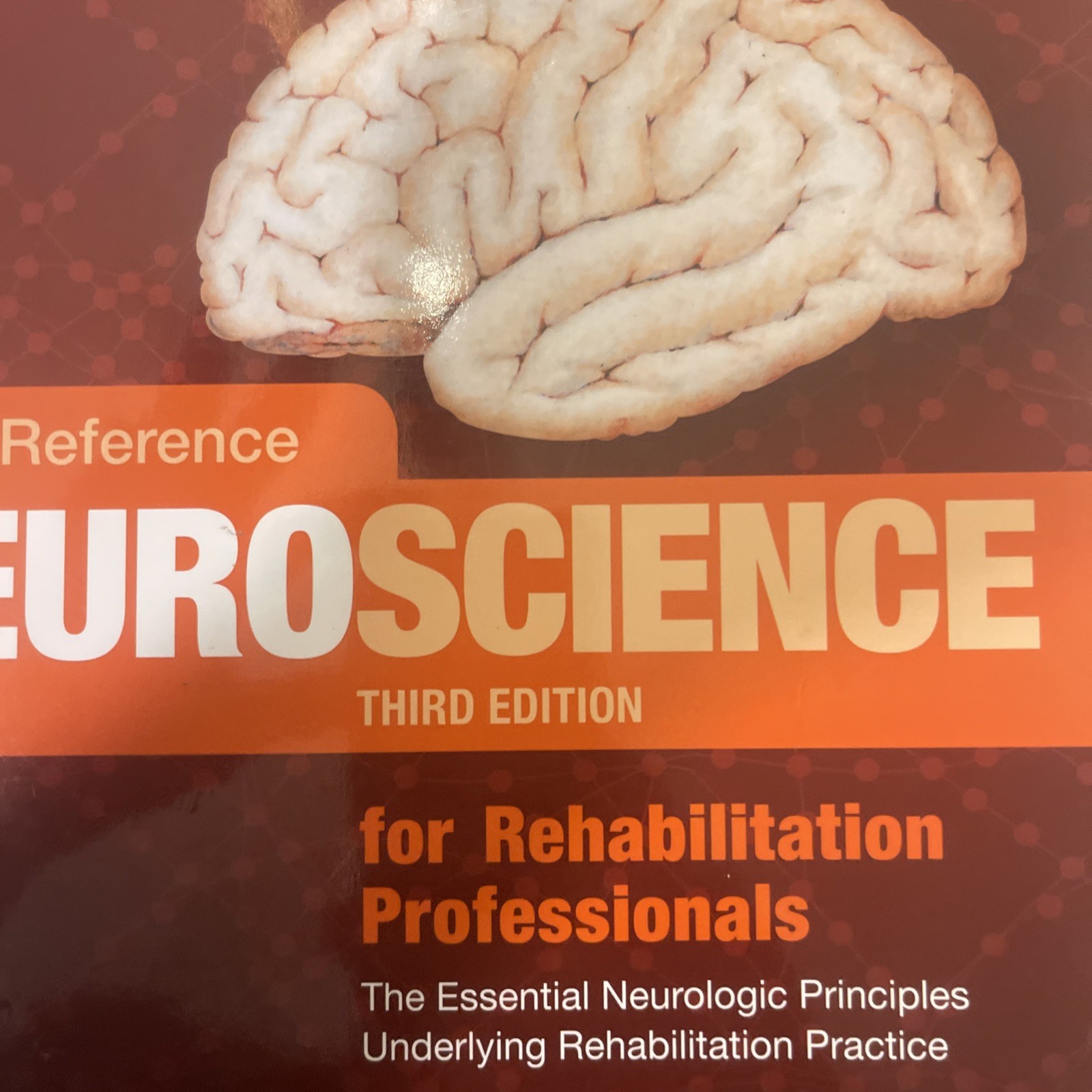 Third edition of Quick Reference Neuroscience Rehabilitation Professionals New