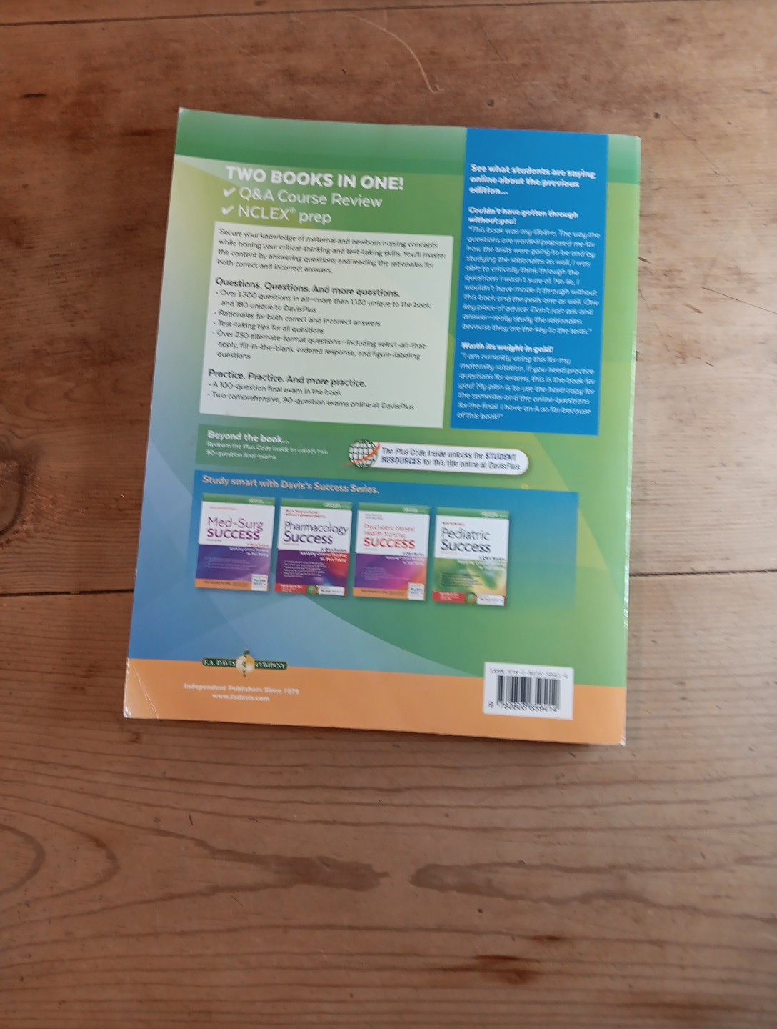 Maternal and Newborn Success Third Ed A Q&A NClex 2 In 1 PB Book 2017 De Sevo