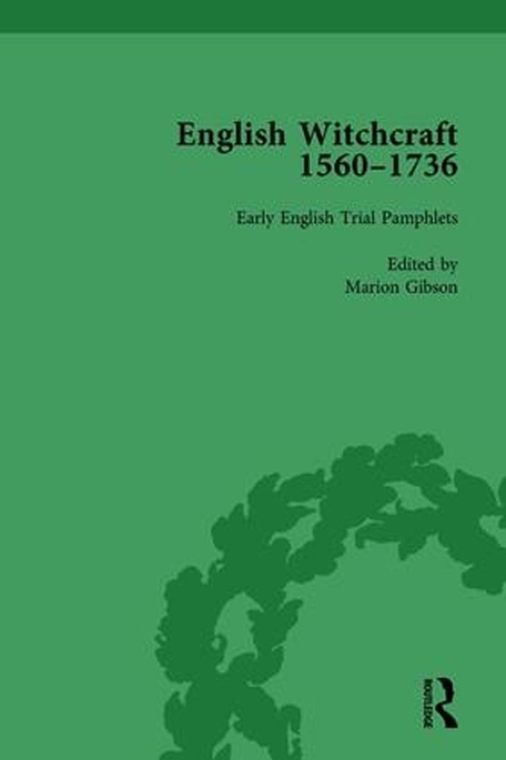 English Witchcraft, 1560-1736, vol 2 by James Sharpe (English) Hardcover Book