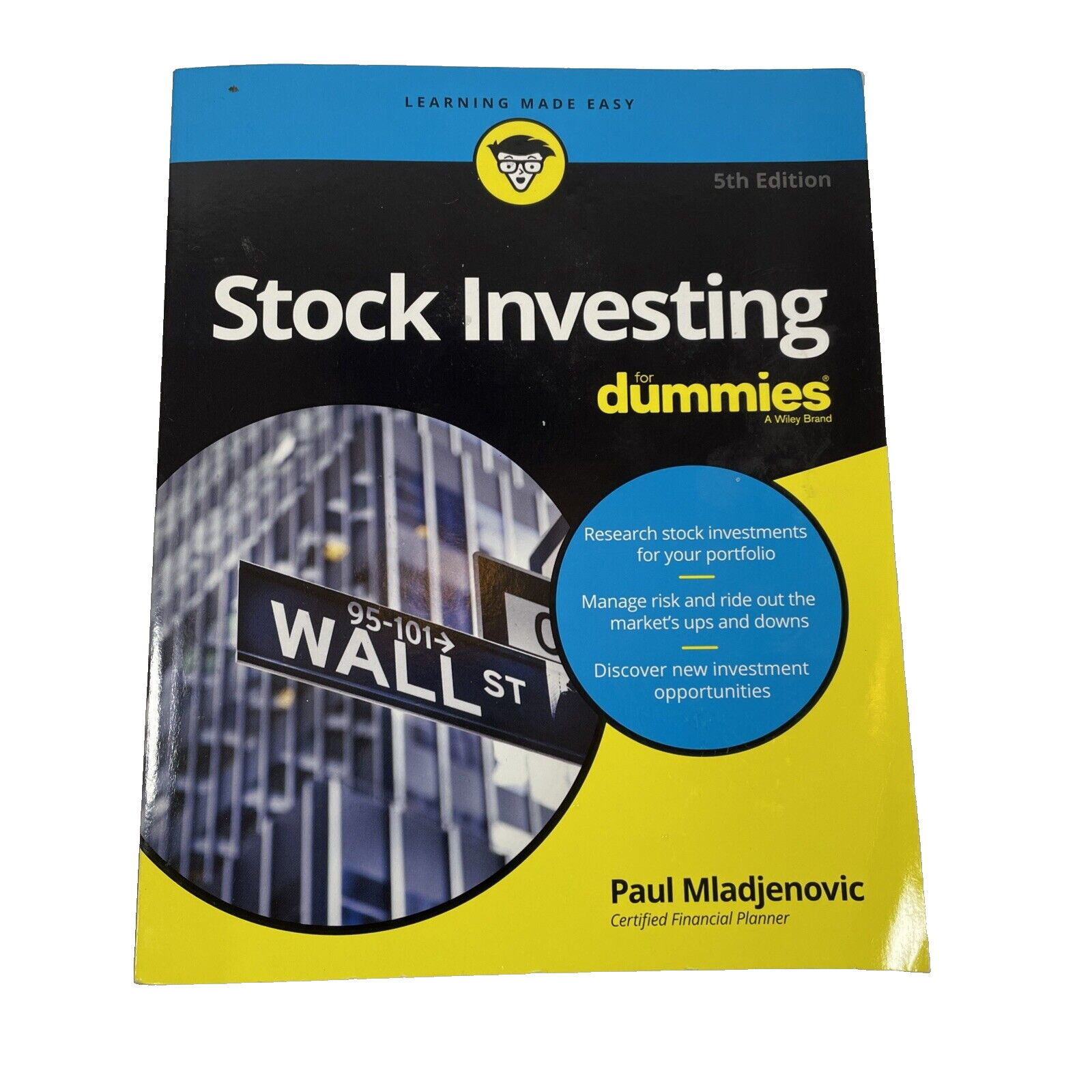Stock Investing for Dummies By Paul Mladjenovic 5th Edition 9781119239284