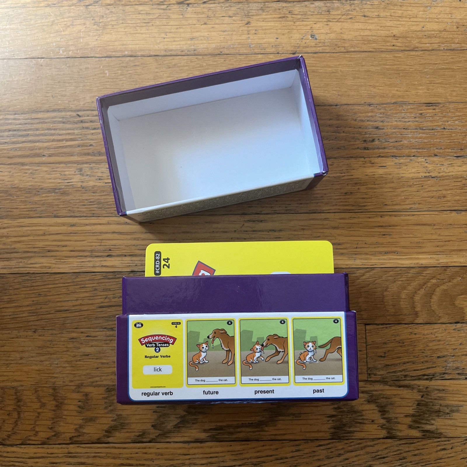 Super Duper Publications: Sequencing Verb Tenses Bundle (Set 1 and Set 2) Cards