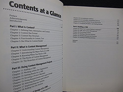 Content Management Bible [Nov 29, 2001] Boiko, Bob