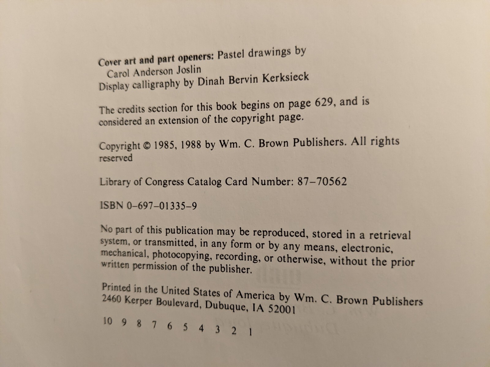 Byer et al, DIMENSIONS OF HUMAN SEXUALITY, 1988, PB, Second Edition, 656 Pages
