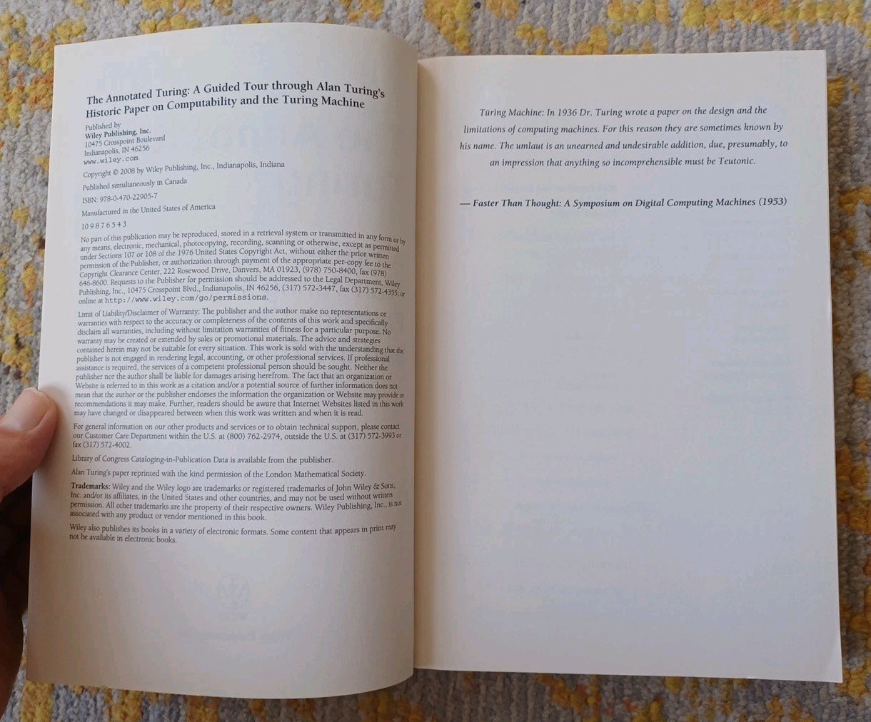 The Annotated Turing – Charles Petzold