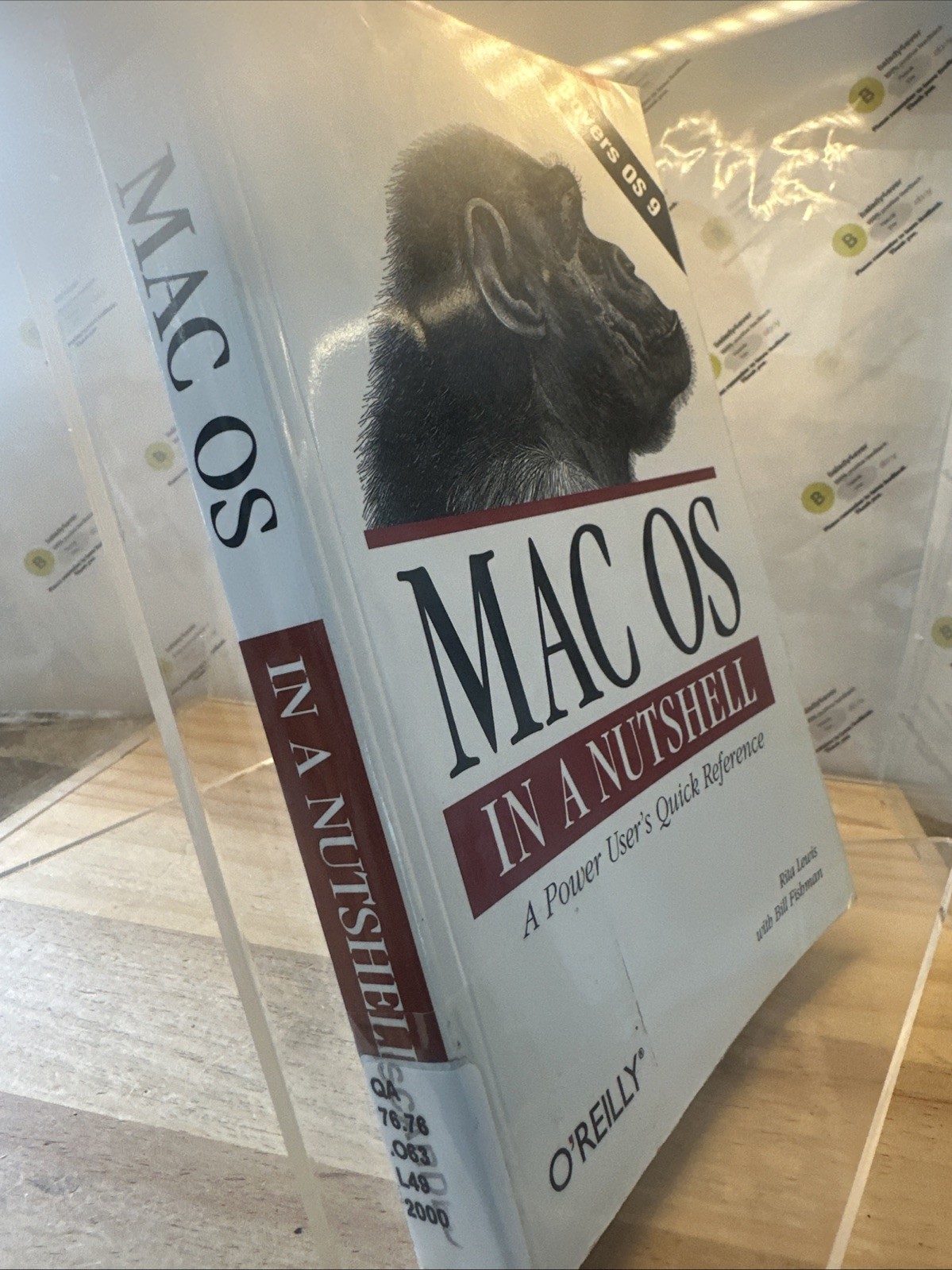 MAC OS In a Nutshell (O’reilly) by Rita Lewis with Bill Fishman 2000 Paperback