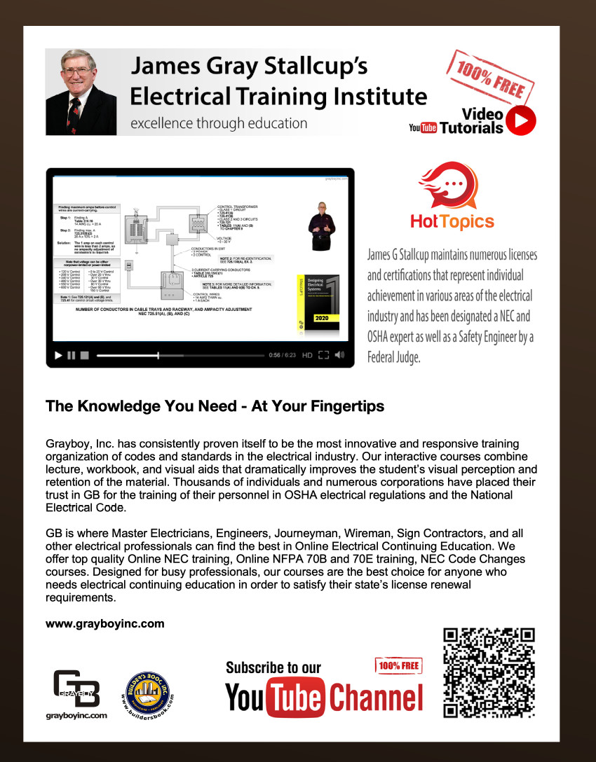 2023 Stallcup’s Electrical Theory