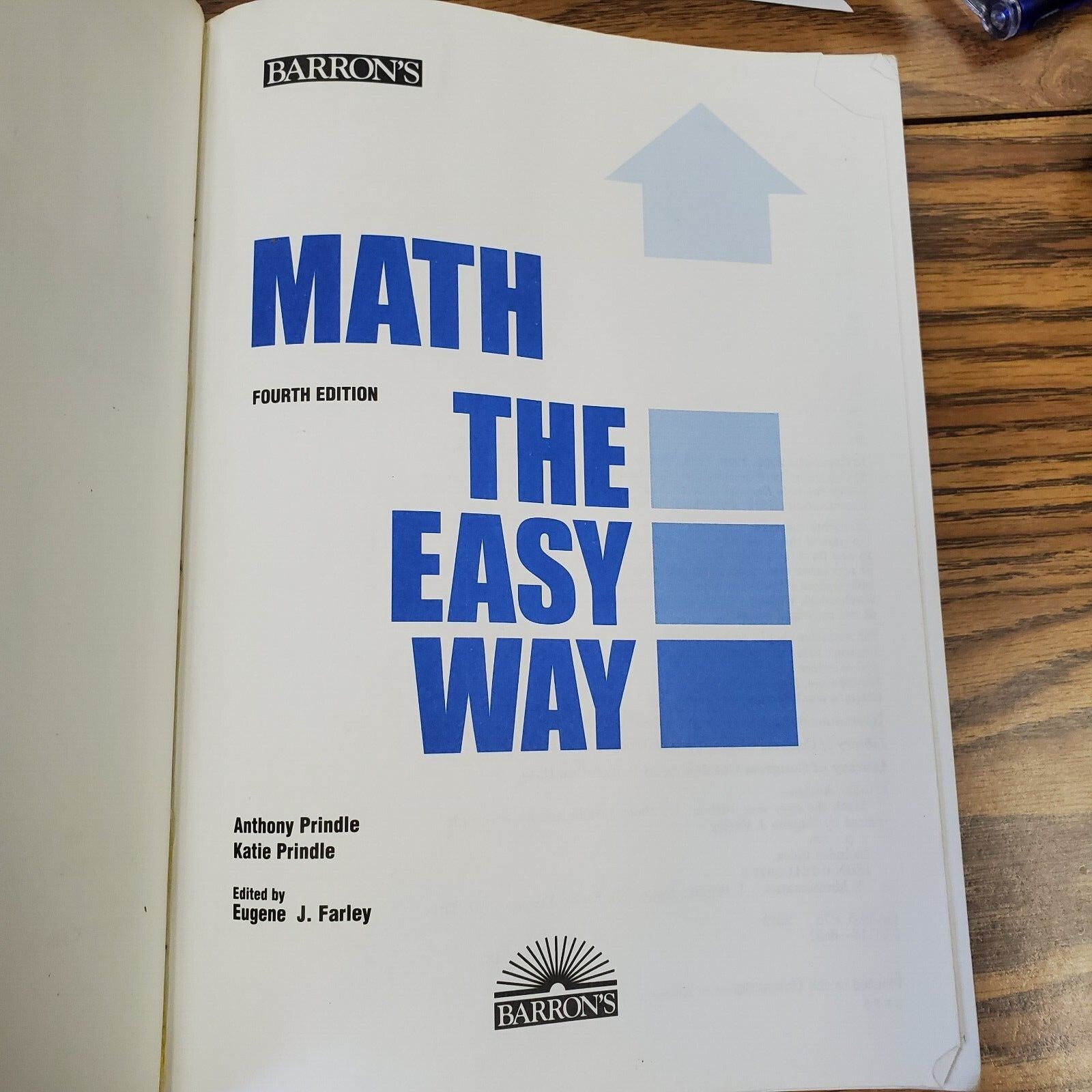 Barron’s Easy Ser.: Math the Easy Way by Katie Prindle and Anthony Prindle…