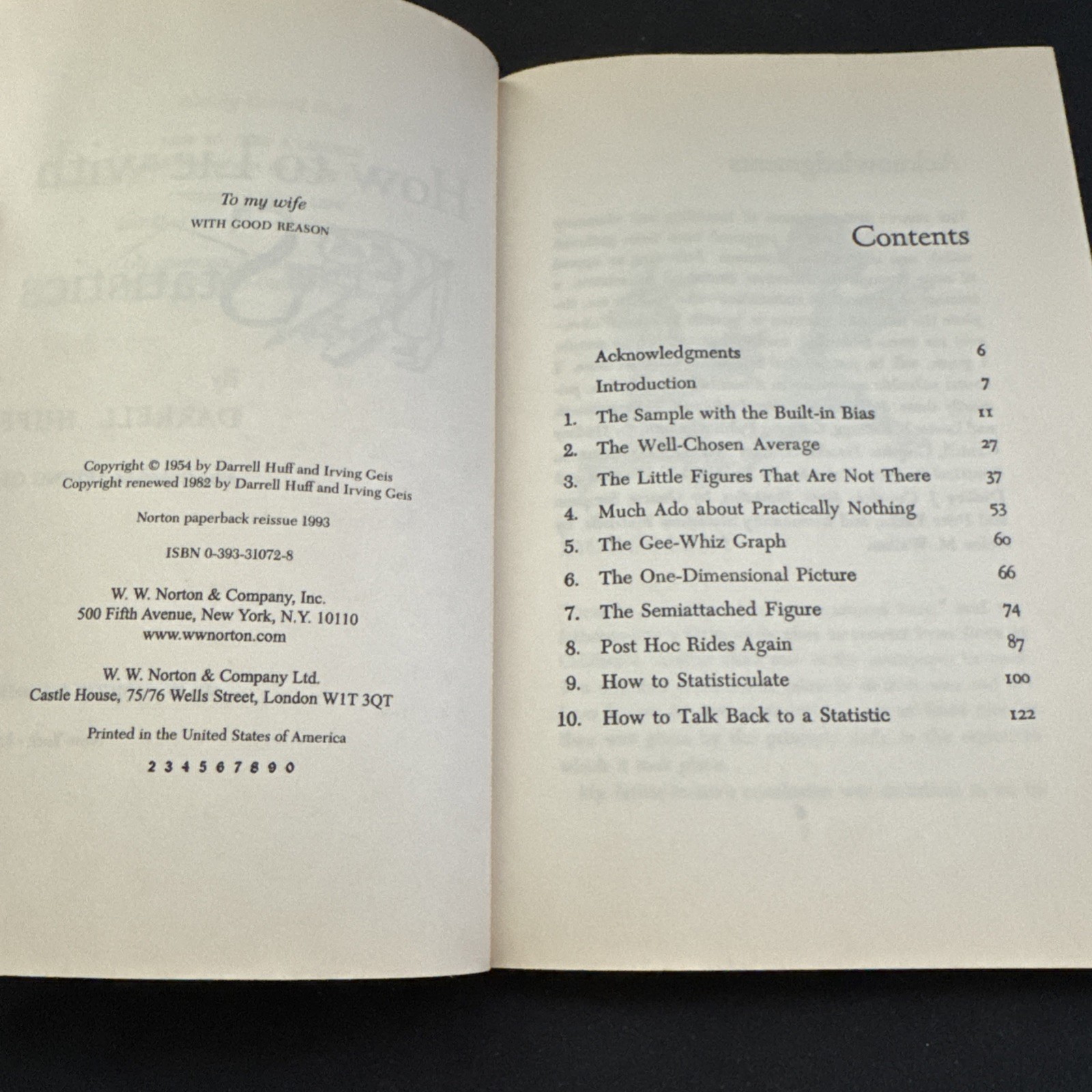 How to Lie with Statistics by Darrell Huff (1993, Trade Paperback)