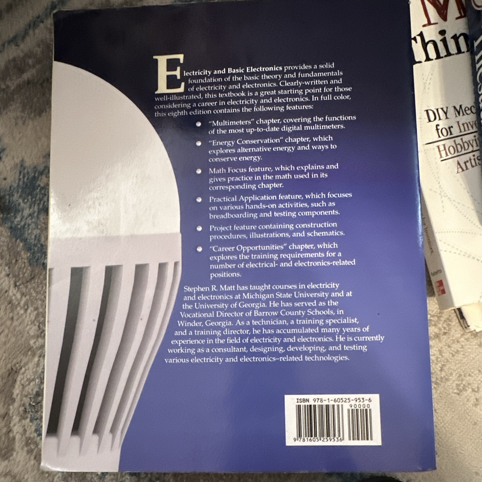 Electricity and Basic Electronics 8th Ed Stephen R. Matt Paperback 2014 ISBN