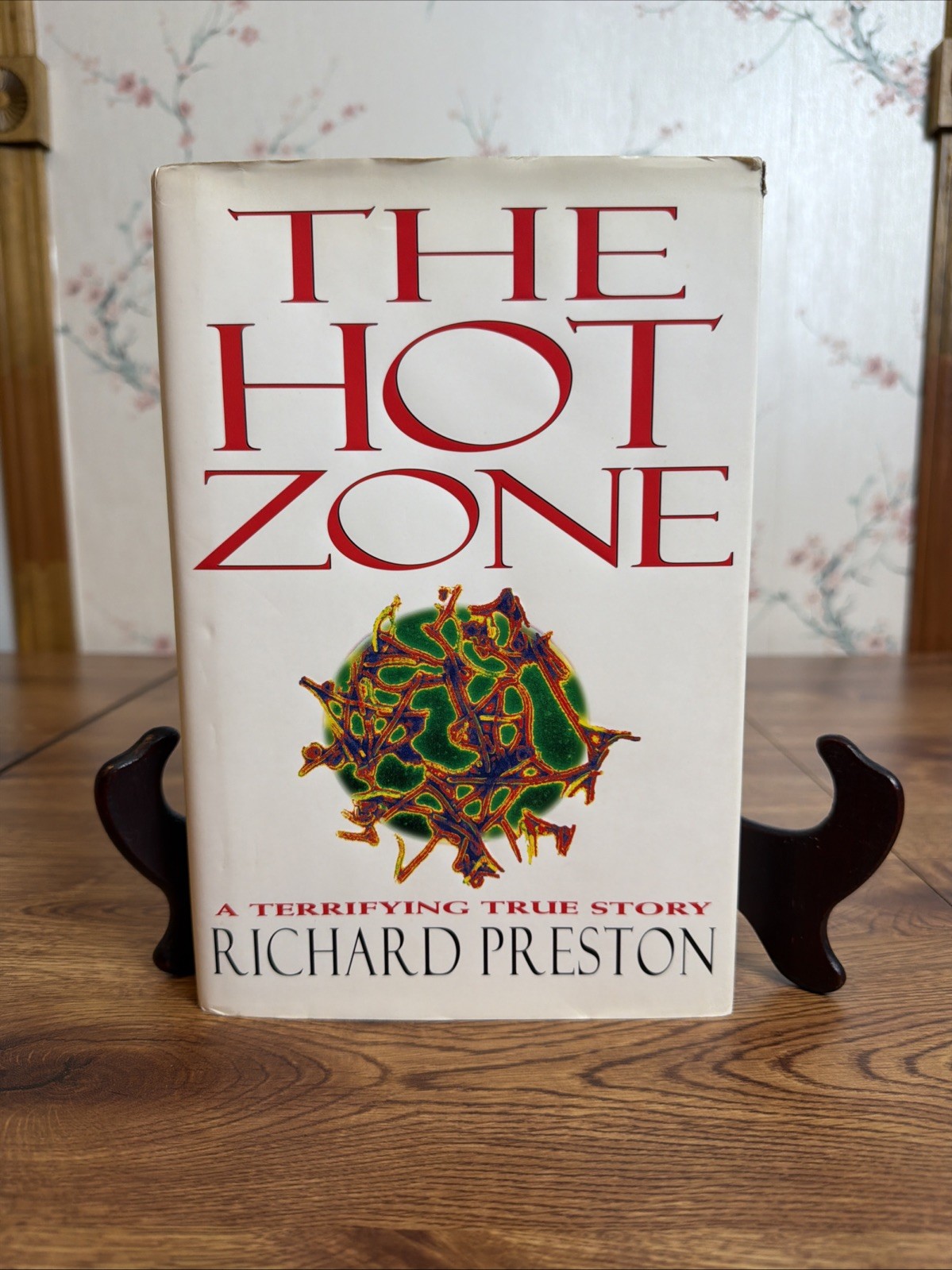 The Hot Zone Richard Preston 1994 1st Edition HC/DJ Random House VG