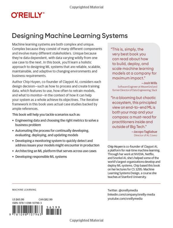 Designing Machine Learning Systems : An Iterative Process for Production-ready .