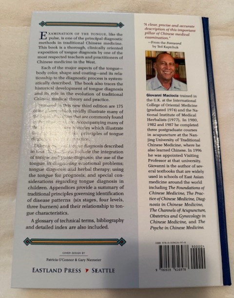 Tongue Diagnosis in Chinese Medicine (3rd Ed.) by Giovanni Maciocia 2021