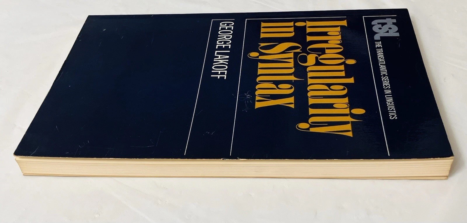 Irregularity in Syntax by George Lakoff (1970) Linguistics Paperback TSL Grammar