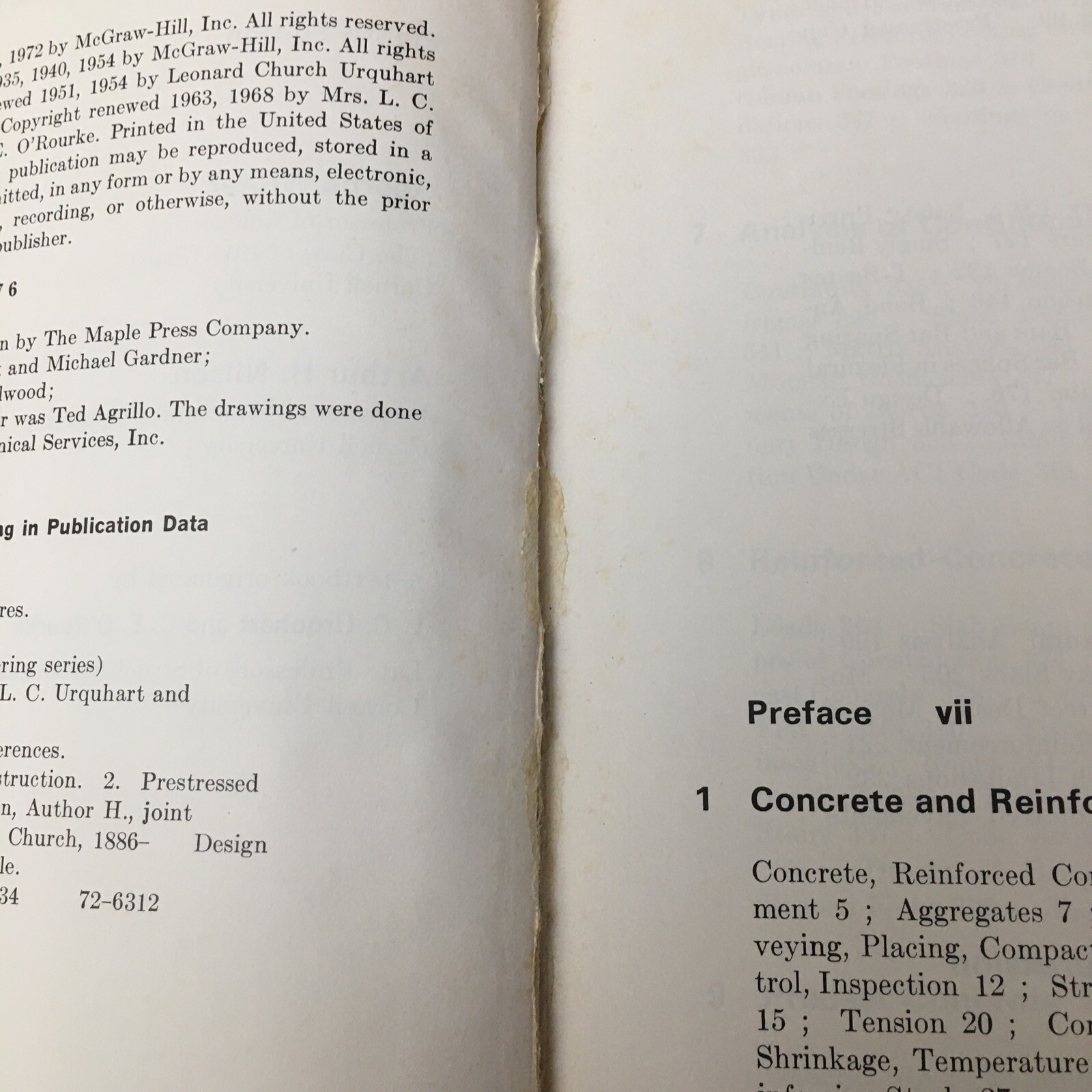 Design of Concrete Structures by George Winter & Arthur H. Nilsson, 1972