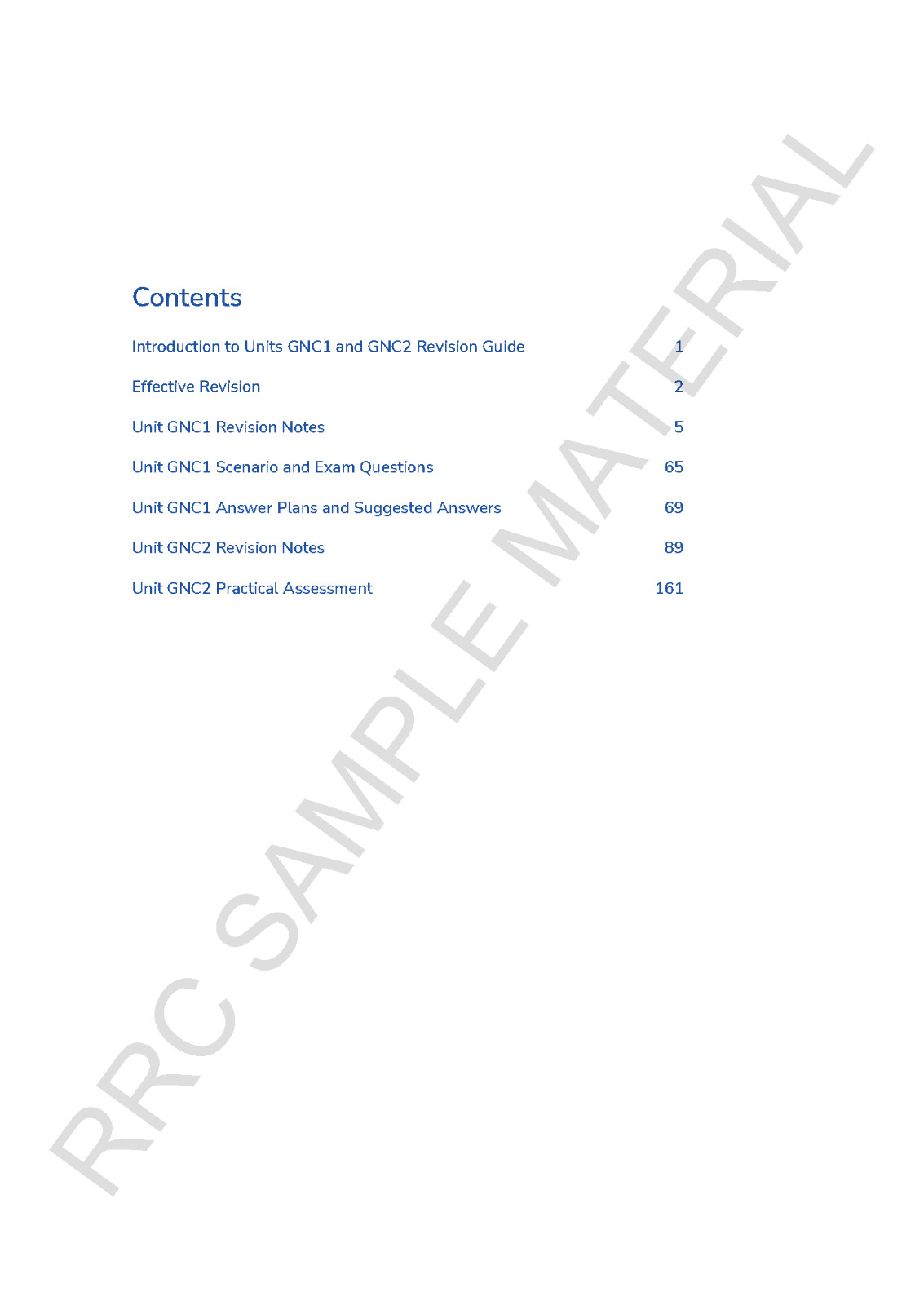 RRC Revision Guide: NEBOSH General Certificate in H&S GNC1 & GNC2
