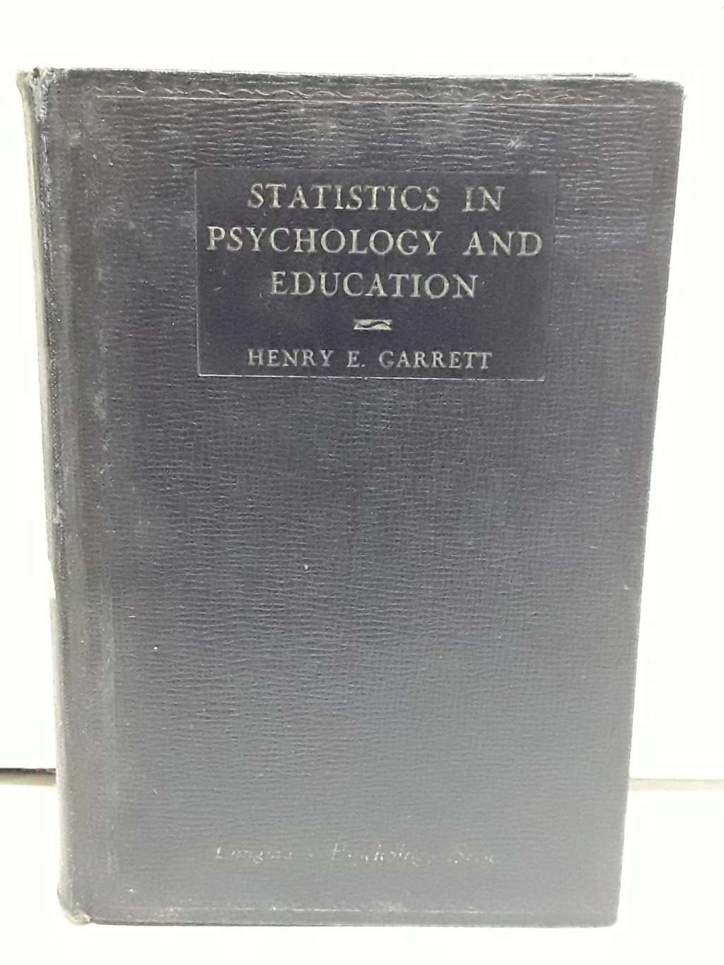 Statistics in Psychology and Education