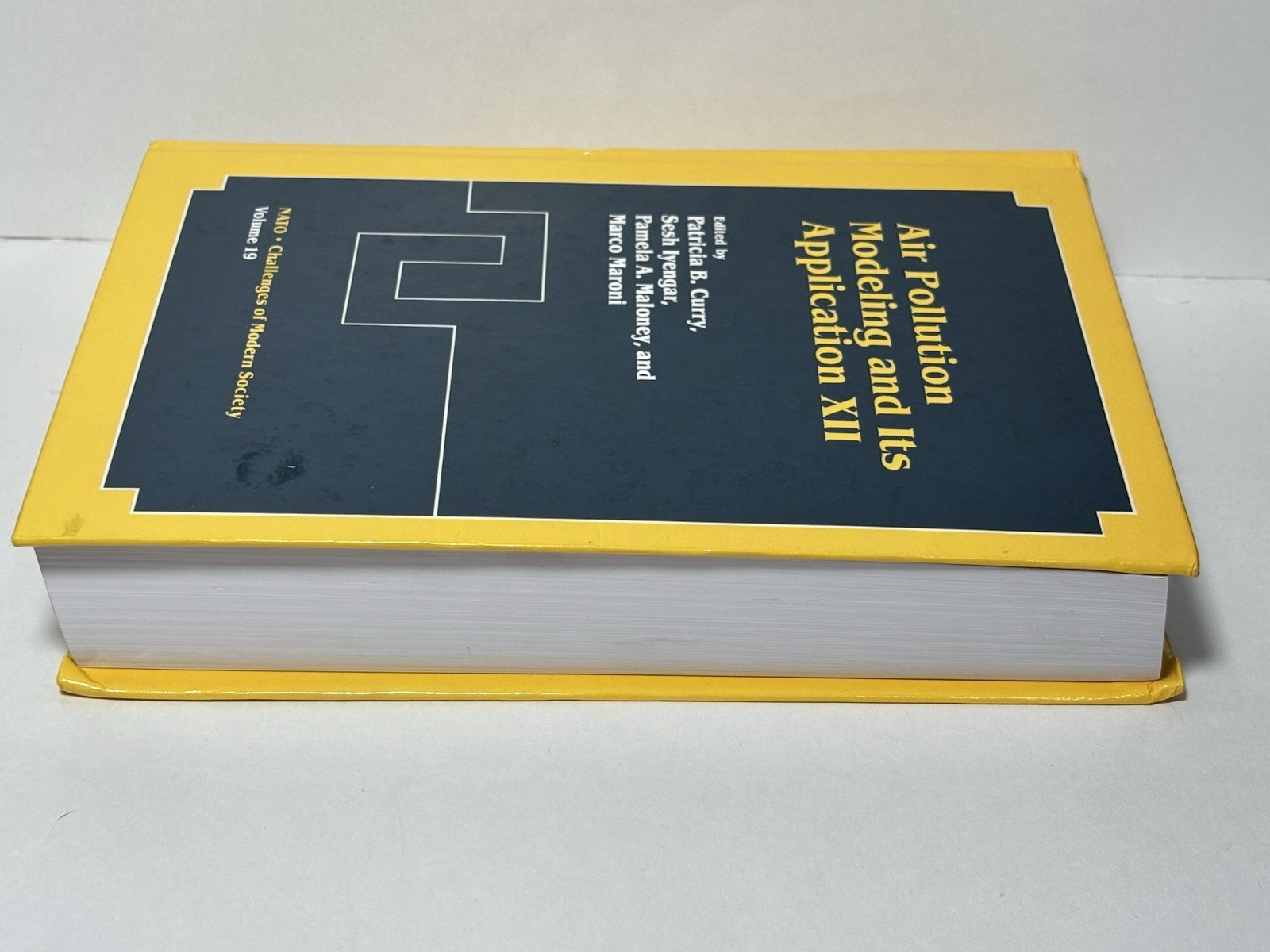 Air Pollution Modeling and Its Application XII NATO CMS Vol 19 HC 1998 Book