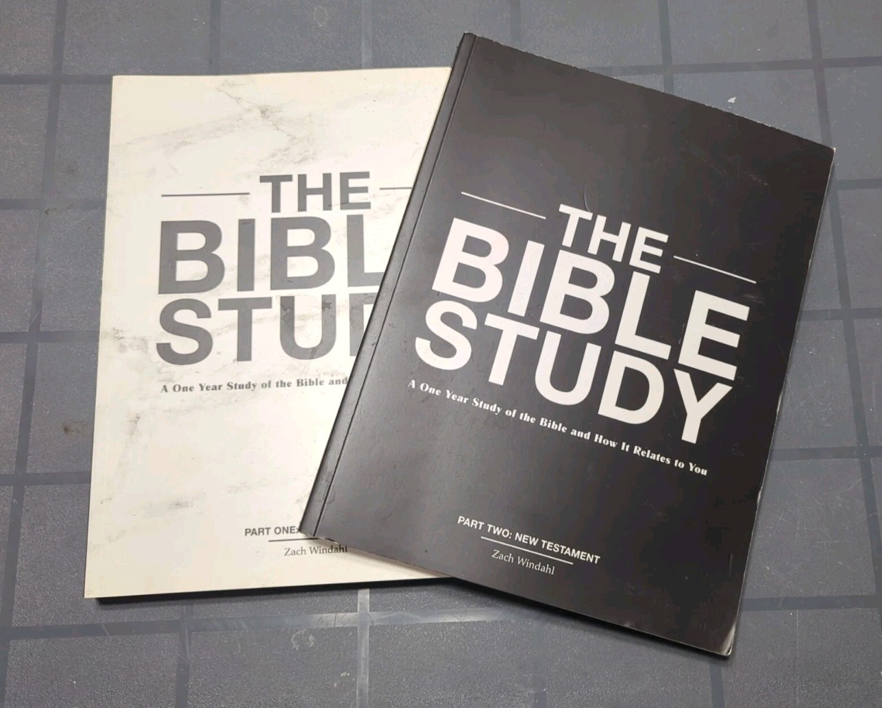 The Bible Study : One Year Study of the Bible and How It Relates to You -2 Books
