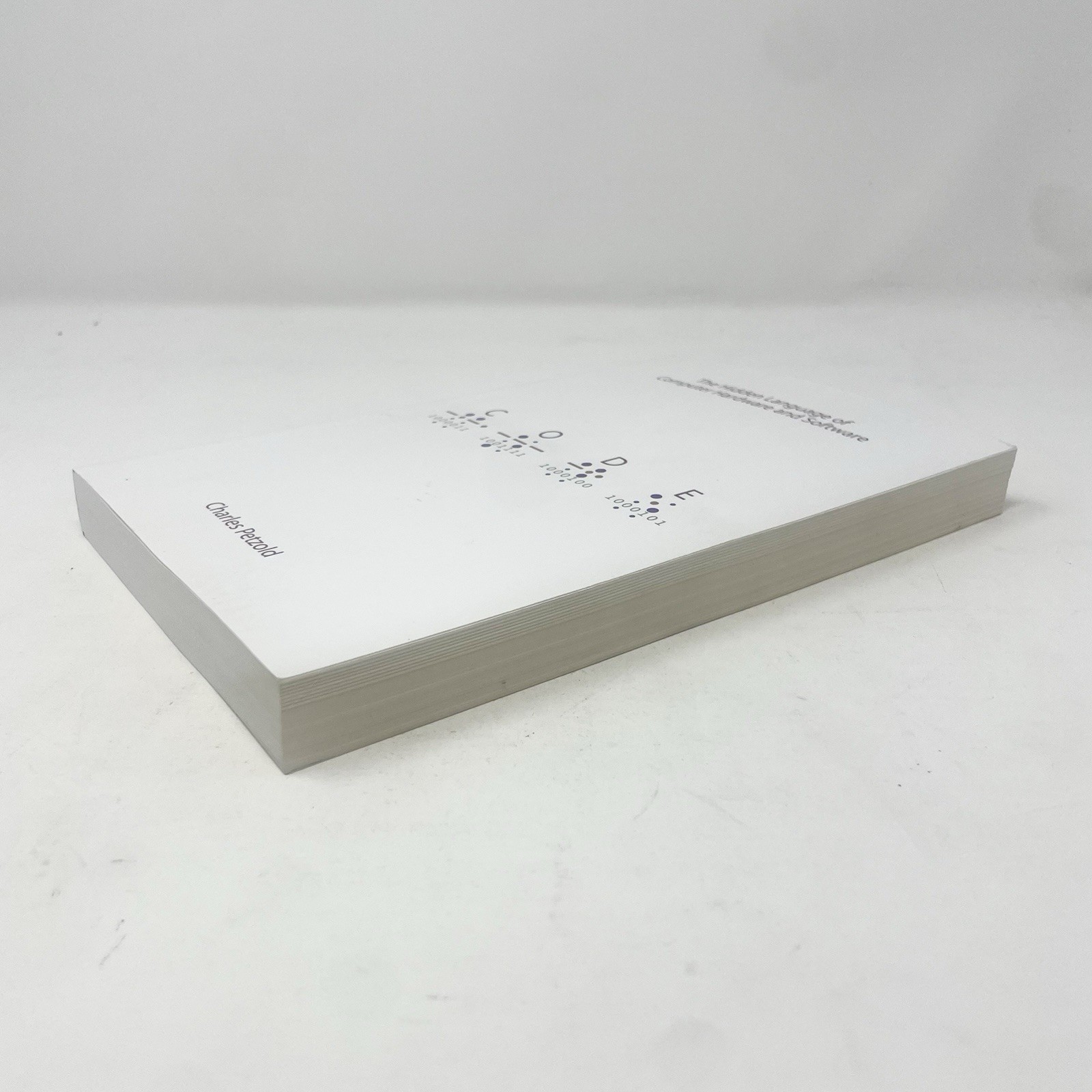 CODE Hidden Language Computer Hardware Software Petzold Microsoft White Trade PB