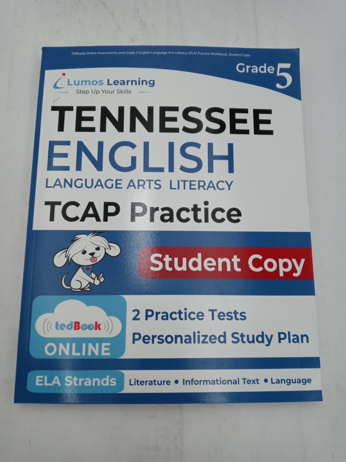 Tennessee English Language Arts Literacy TCAP Practice Student Gr 5 978170144883