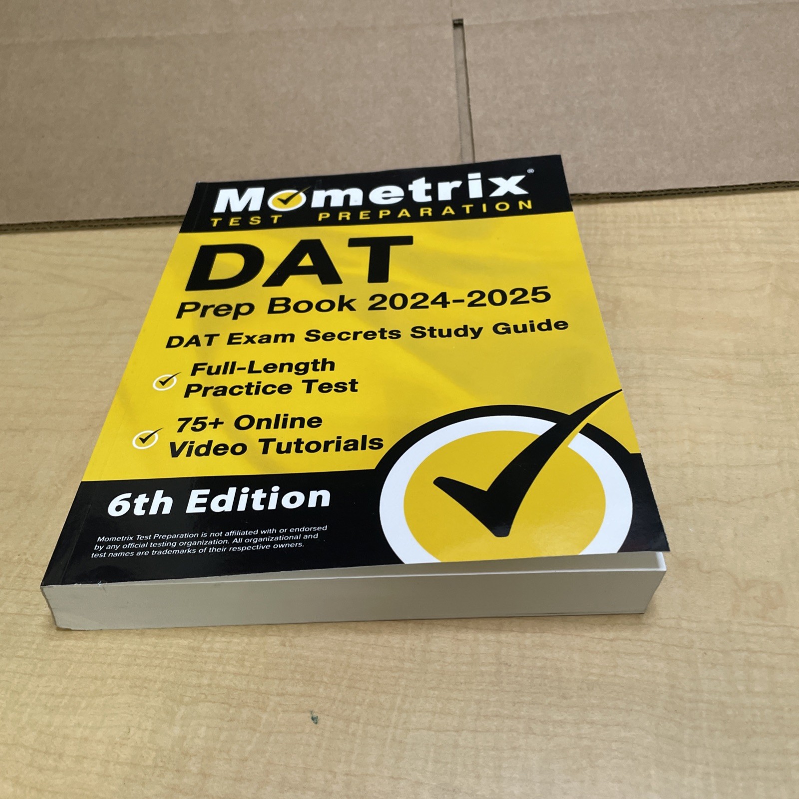 DAT Prep Book 2024-2025 – DAT Exam Secrets Study Guide, Full-Length Practice…