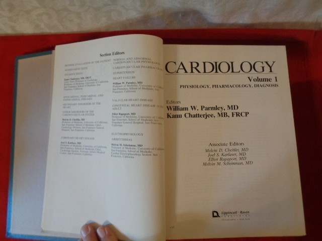 Cardiology Volume 1 – William Parmley, MD – Physiology, Pharmacology & Diagnosis
