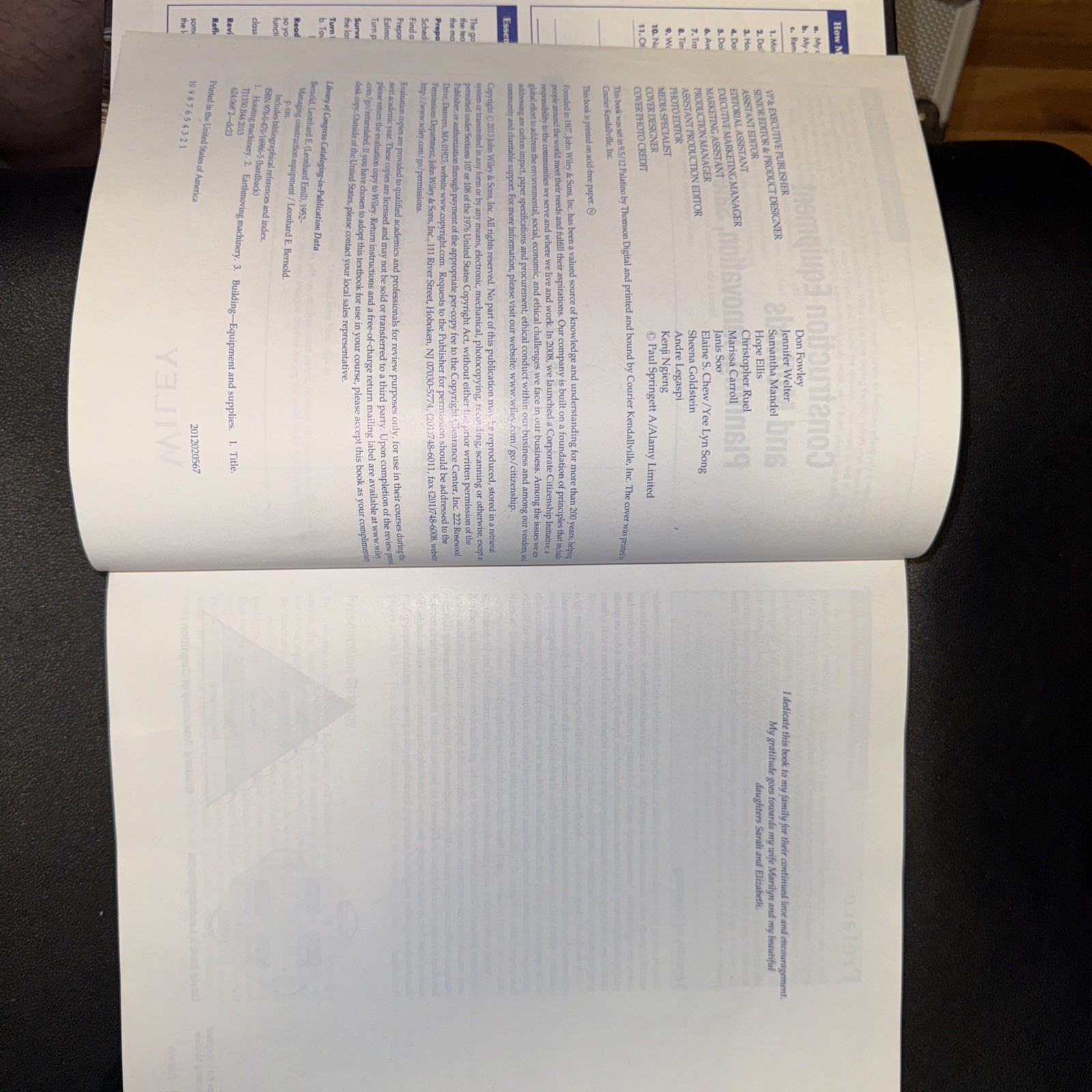 Construction Equipment and Methods: Planning, Innovation, Safety, Bernold, Leonh