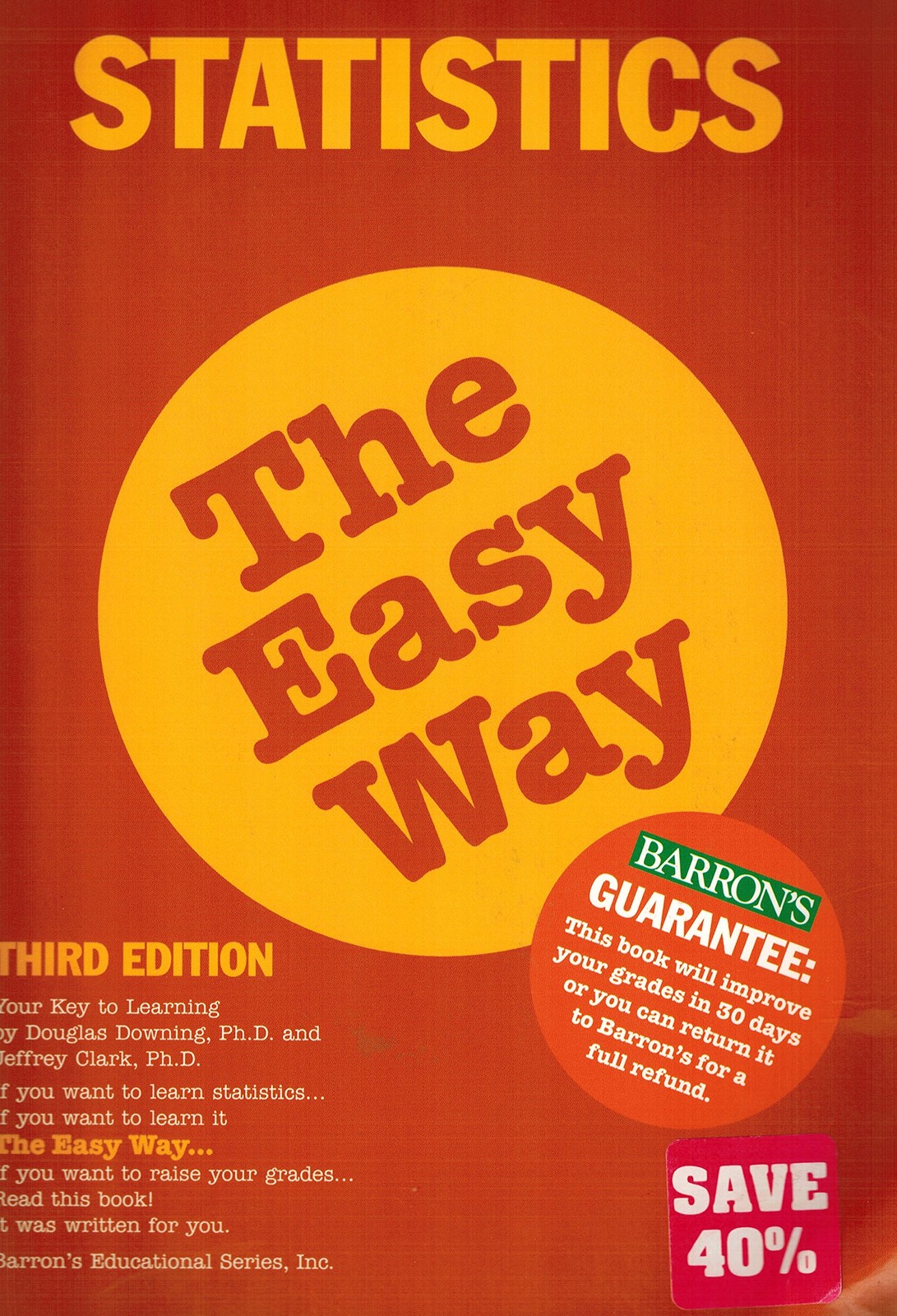 Statistics The Easy Way (Barron’s Easy Series)